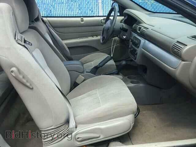 2006 CHRYSLER SEBRING - VIN: 1C3EL55R46N258653 - Фото 5