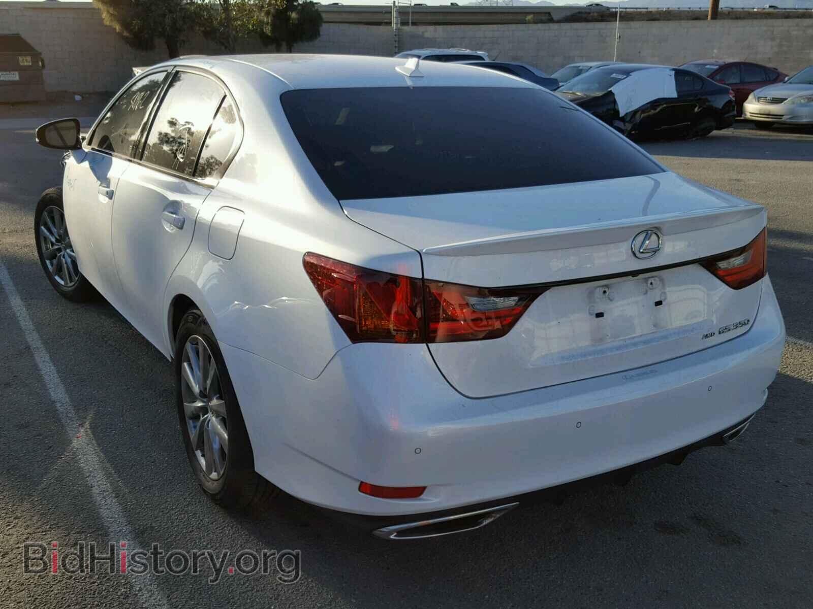 2014 LEXUS GS350 - VIN: JTHCE1BL4E5026248 - Фото 3