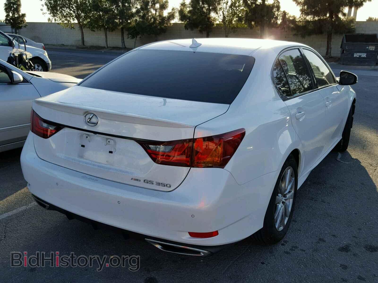 2014 LEXUS GS350 - VIN: JTHCE1BL4E5026248 - Фото 4