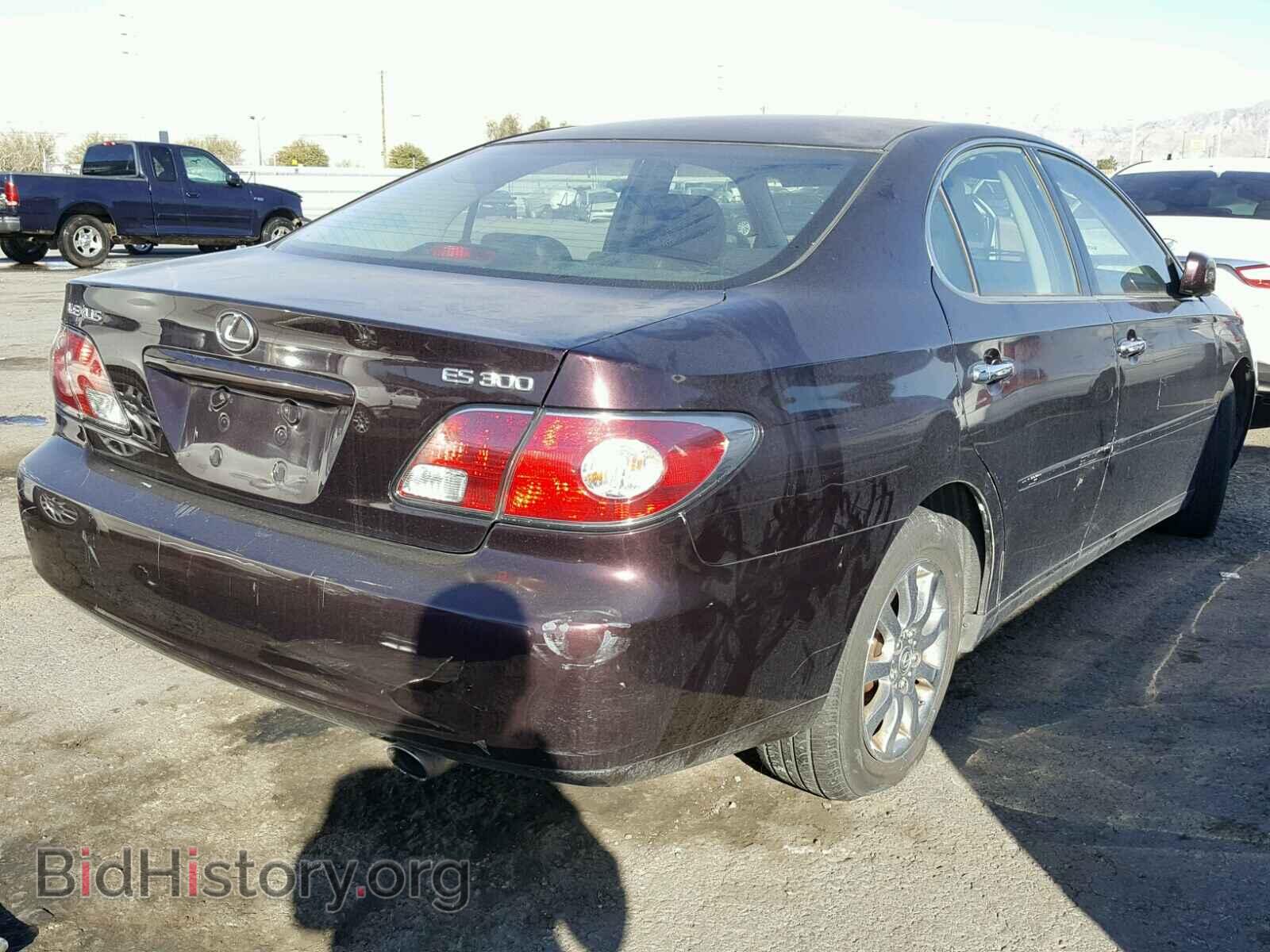 2002 LEXUS ES300 - VIN: JTHBF30G725008395 - Фото 4