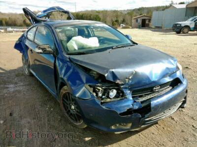 2008 Toyota SCION TC, синий — VIN JTKDE167680261604, Copart