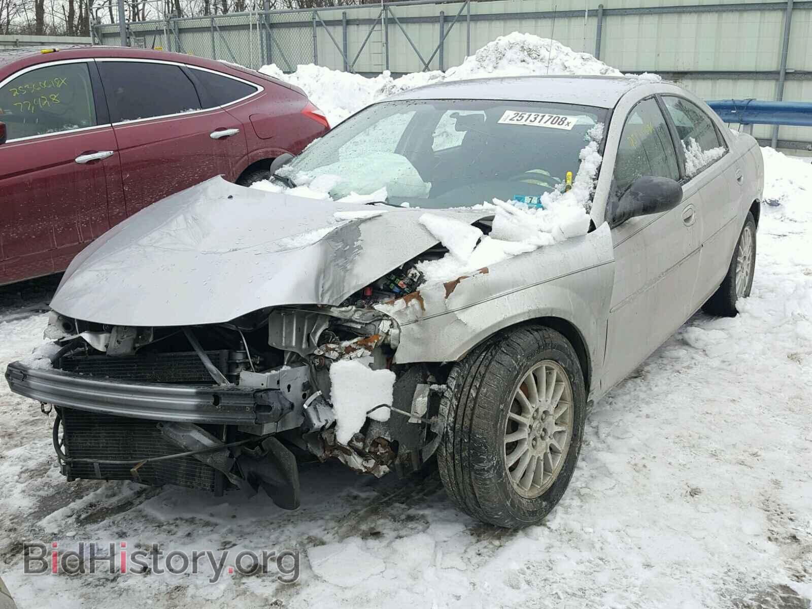 2004 CHRYSLER SEBRING - VIN: 1C3EL46X74N370819 - Фото 2