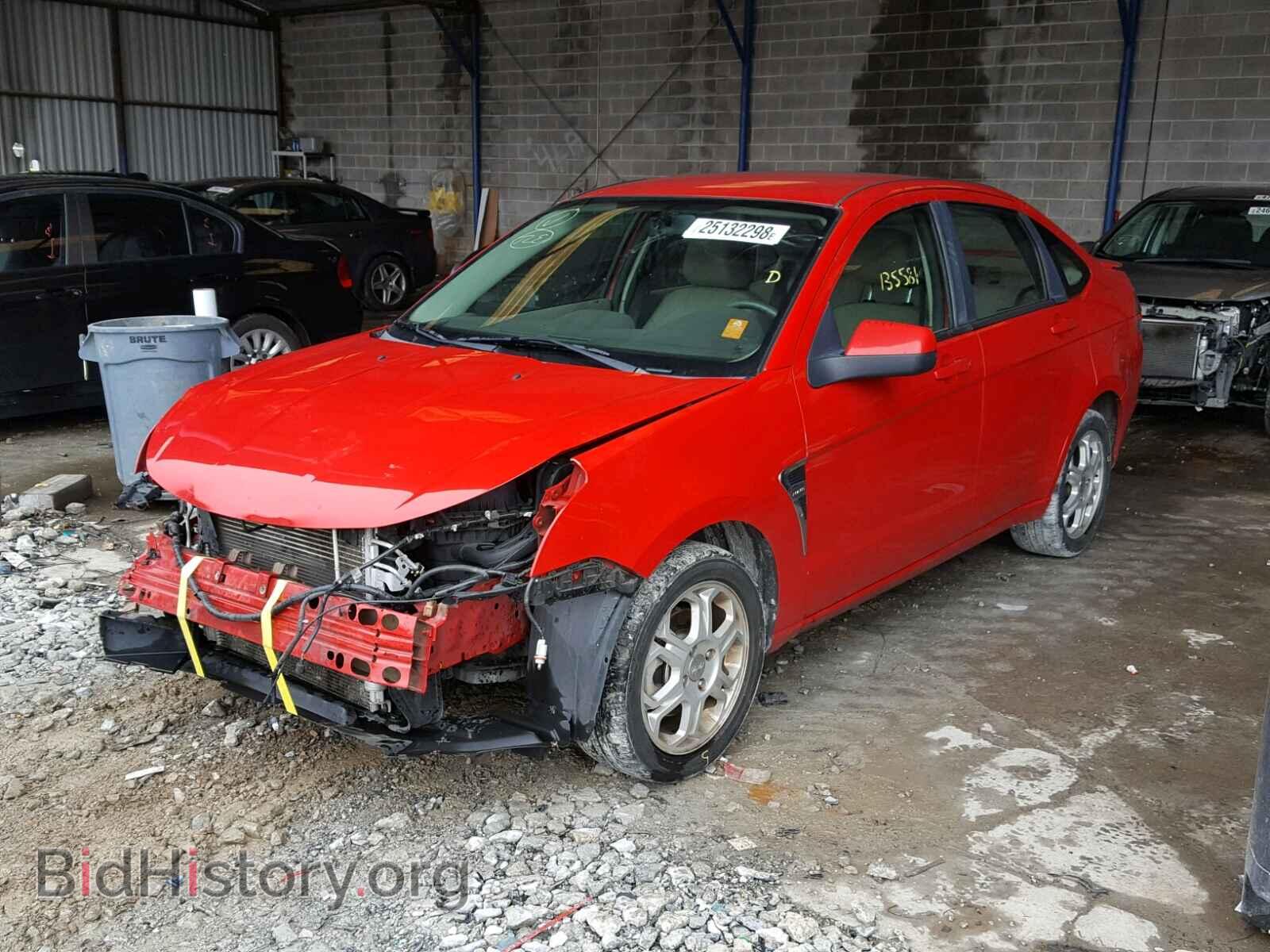 2008 FORD FOCUS - VIN: 1FAHP35N38W239643 - Фото 2