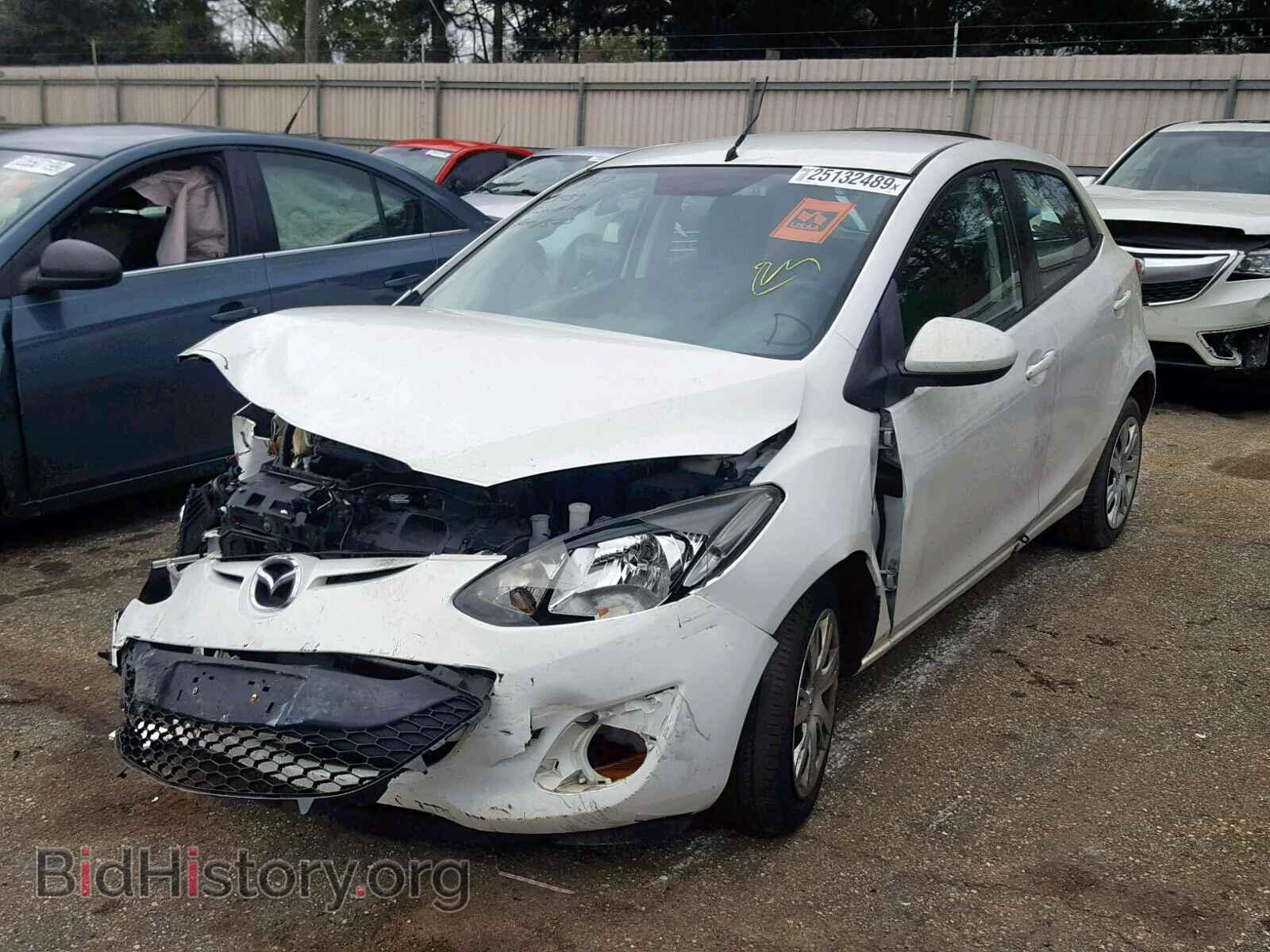 2013 MAZDA 2 - VIN: JM1DE1KYXD0155155 - Фото 2