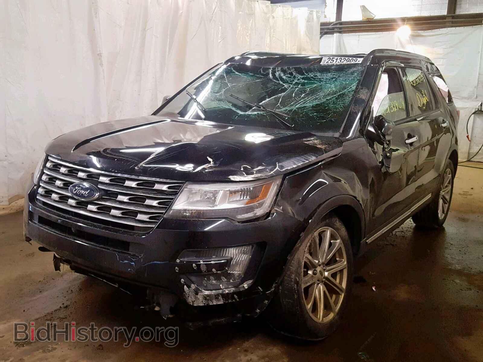 2016 FORD EXPLORER L - VIN: 1FM5K8F85GGB64093 - Фото 2