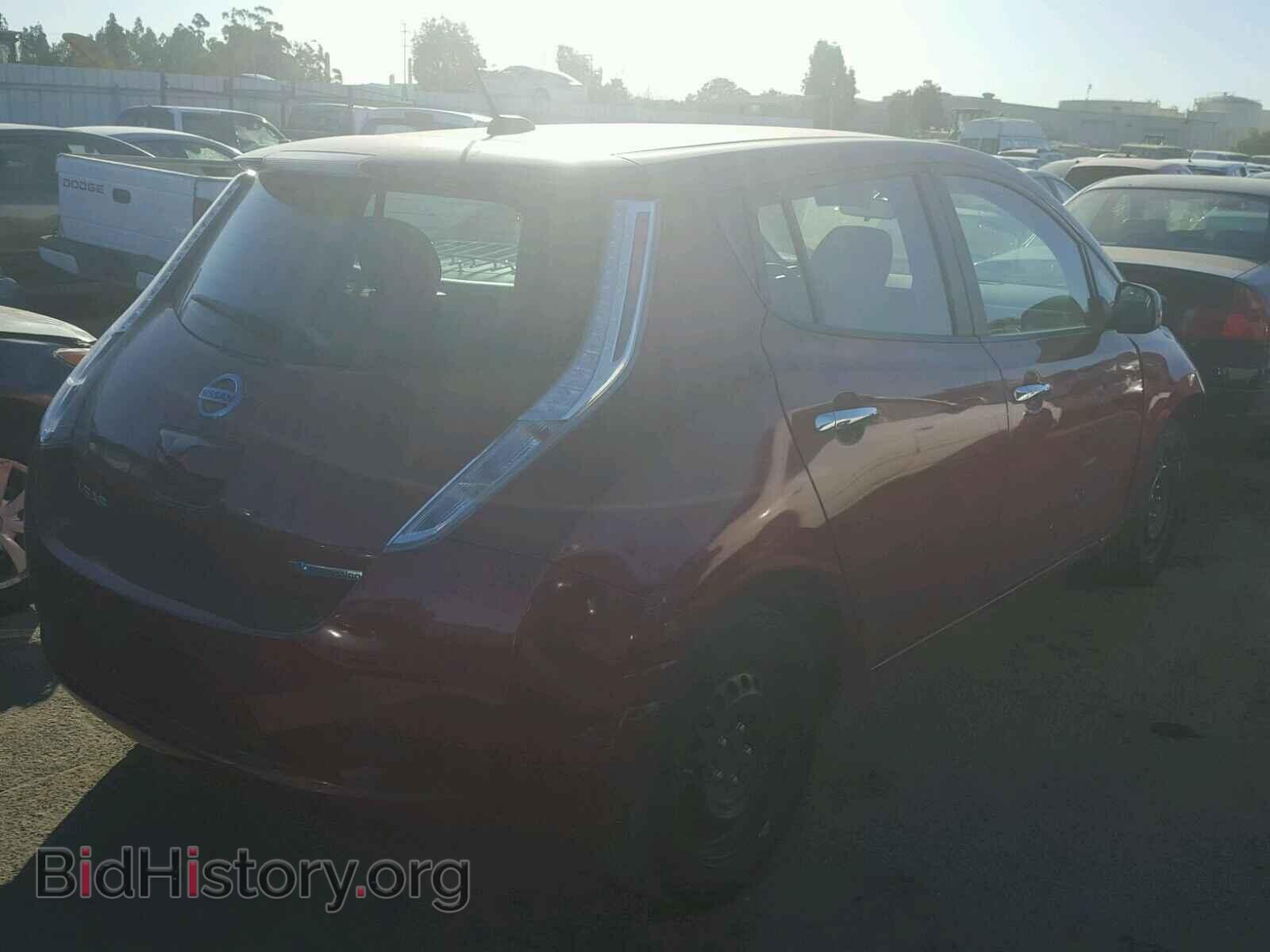 2015 NISSAN LEAF - VIN: 1N4AZ0CP7FC328757 - Фото 4