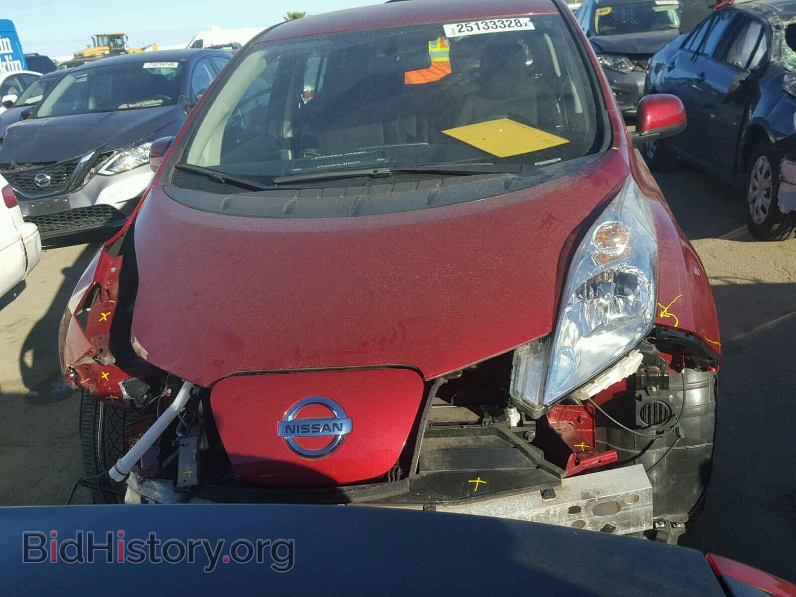 2015 NISSAN LEAF - VIN: 1N4AZ0CP7FC328757 - Фото 9