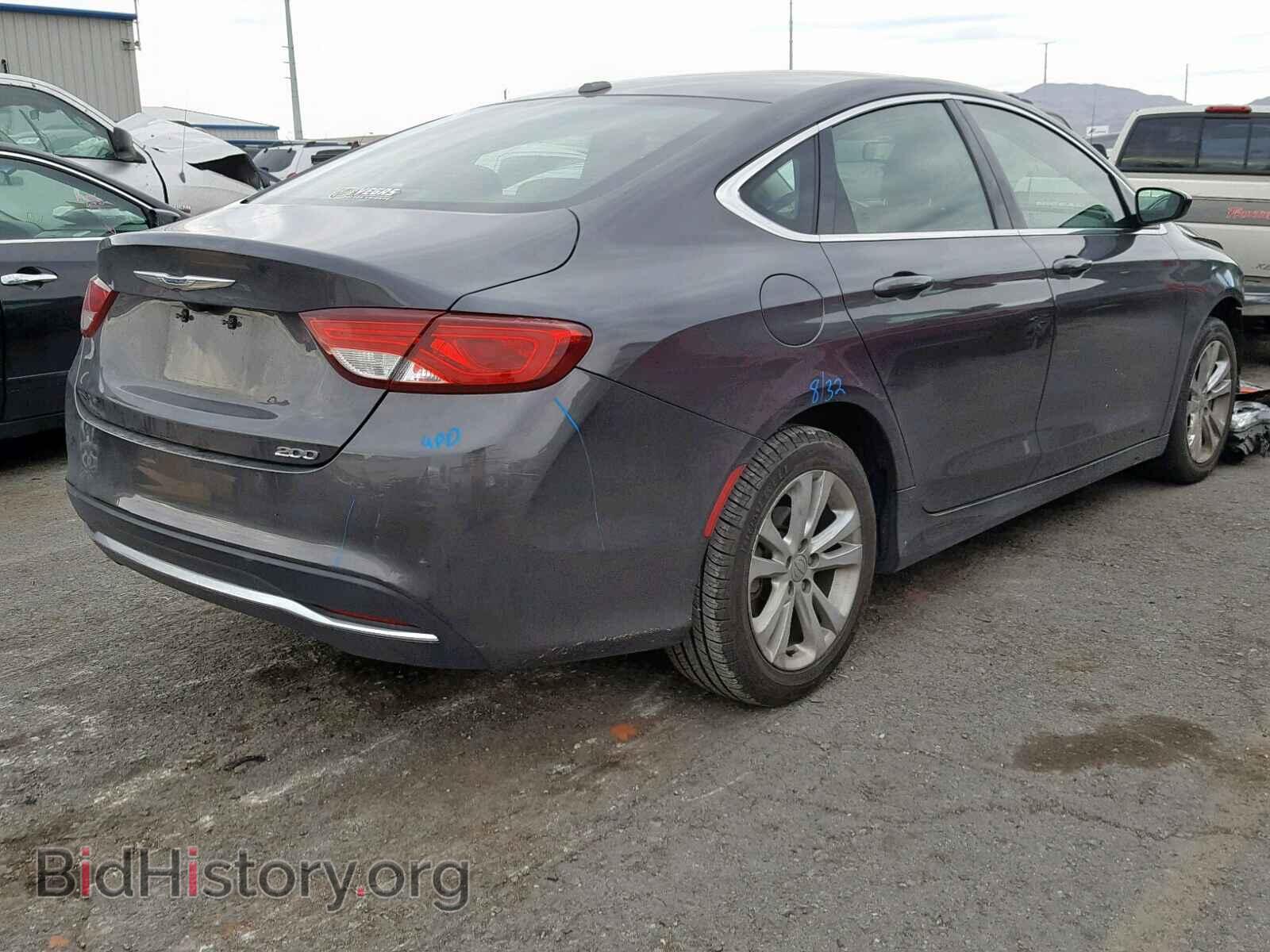2015 CHRYSLER 200 - VIN: 1C3CCCAB0FN747247 - Фото 4
