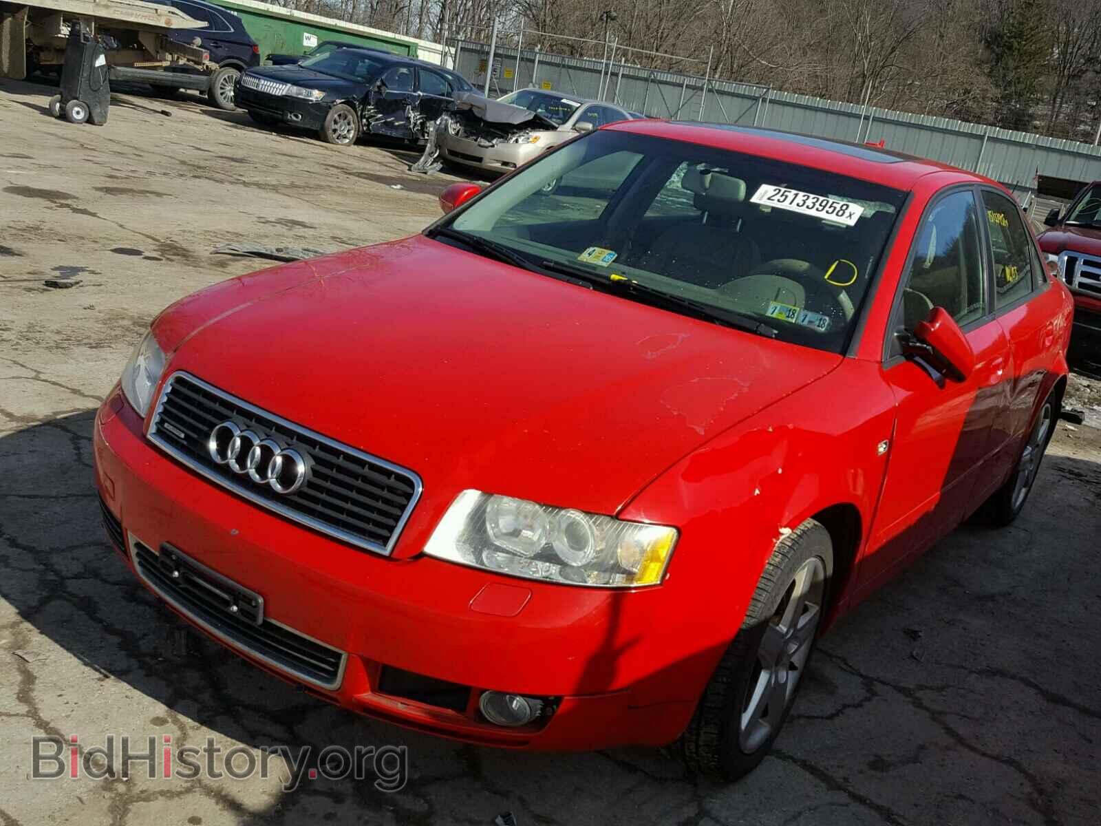2005 AUDI A4 - VIN: WAULC68E35A052972 - Фото 2