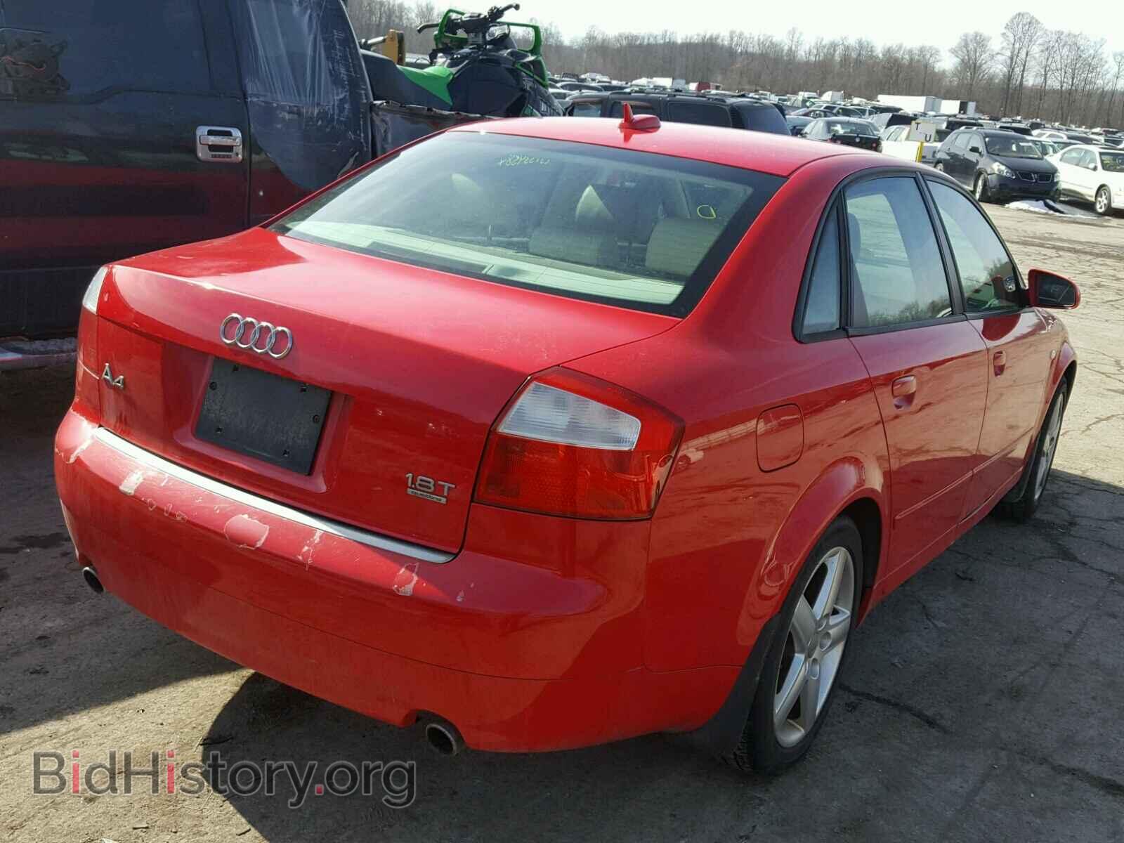 2005 AUDI A4 - VIN: WAULC68E35A052972 - Фото 4