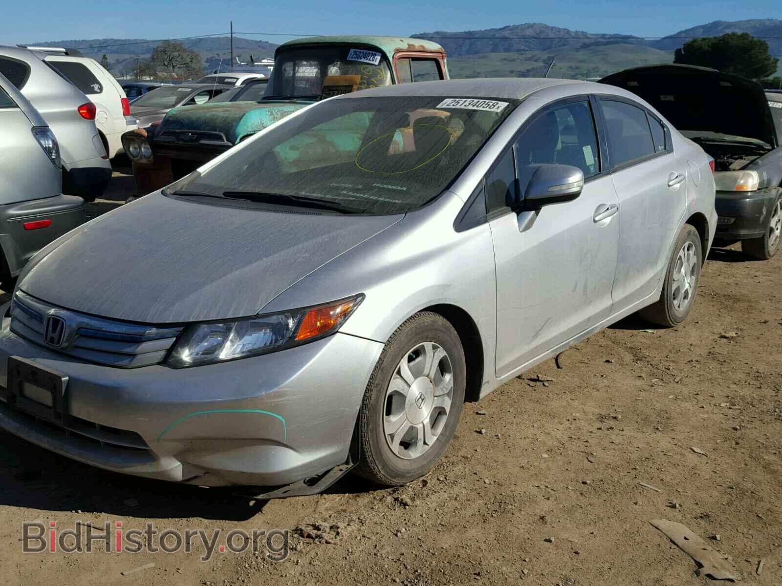 2012 HONDA CIVIC - VIN: JHMFB4F29CS004513 - Фото 2