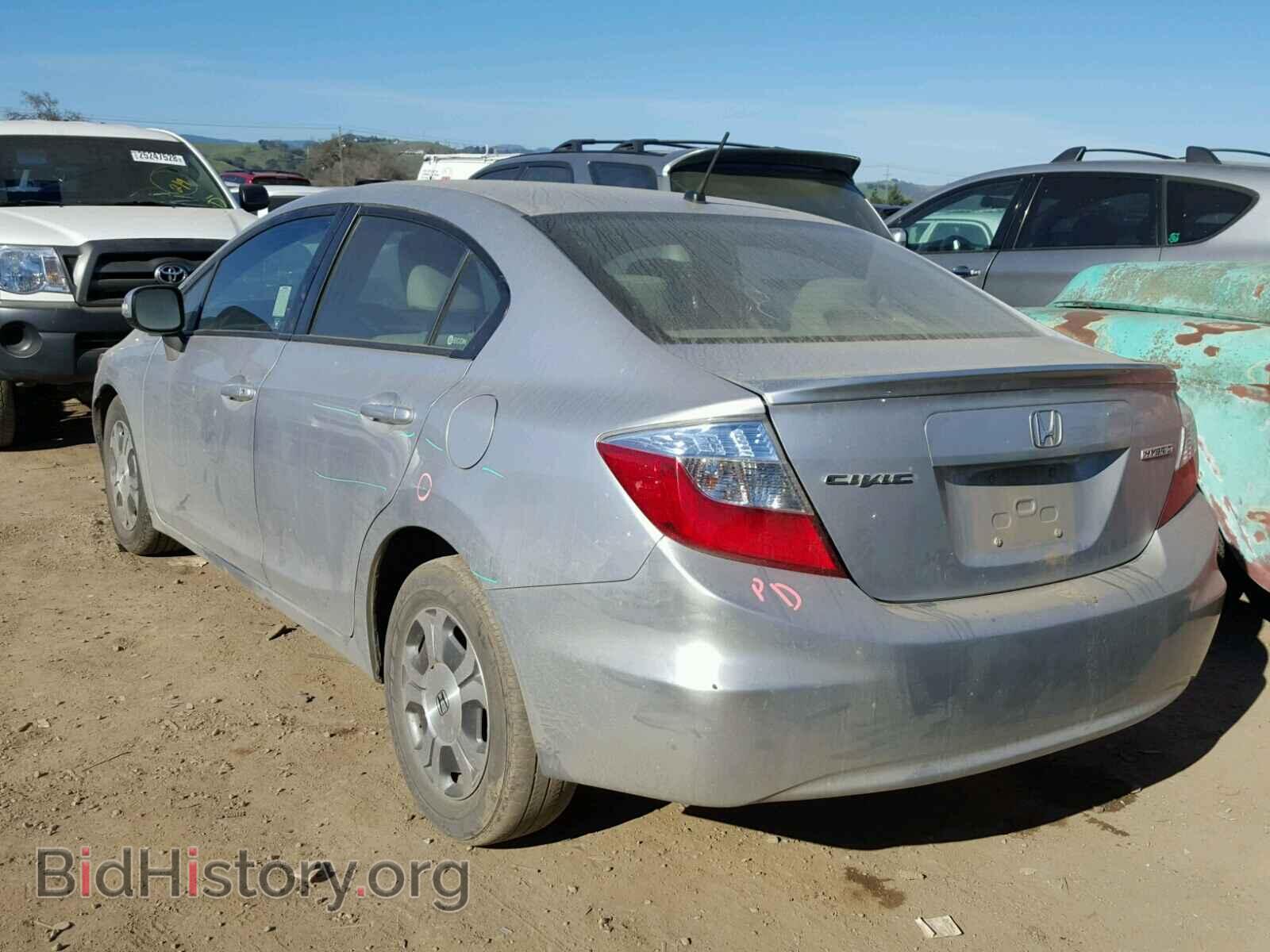 2012 HONDA CIVIC - VIN: JHMFB4F29CS004513 - Фото 3