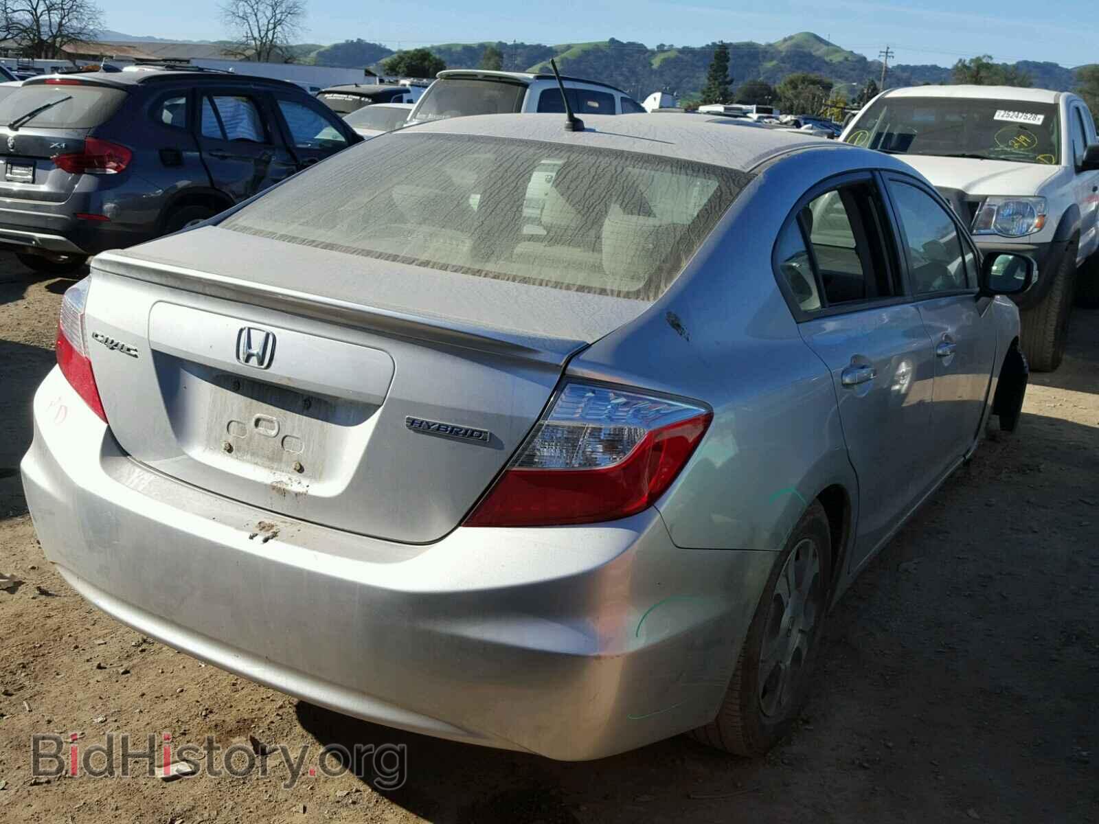 2012 HONDA CIVIC - VIN: JHMFB4F29CS004513 - Фото 4