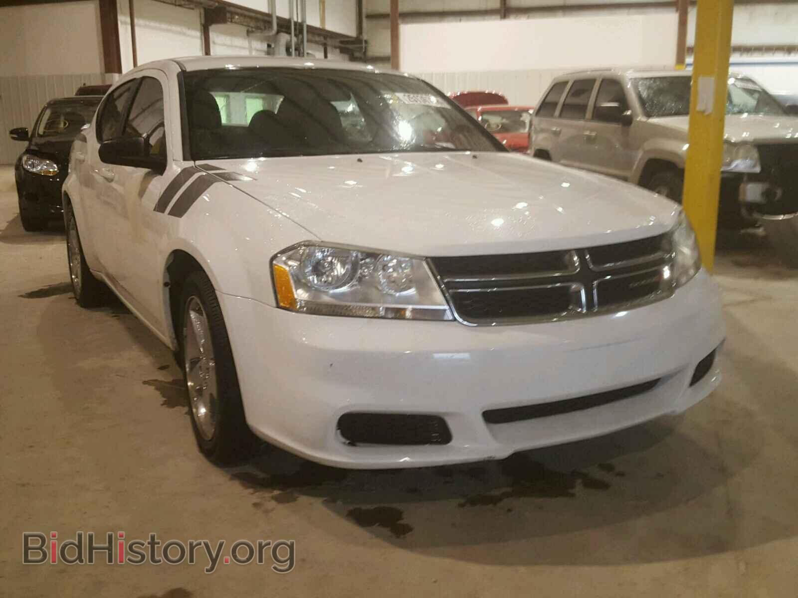 Фотография 1C3CDZAB9CN247051 - DODGE AVENGER 2012