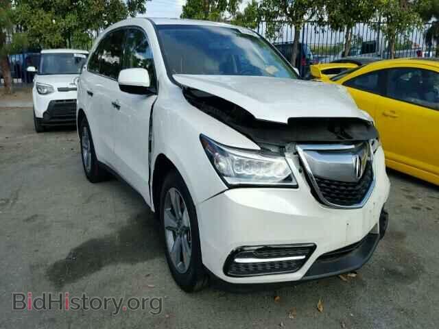 Photo 5FRYD3H28EB003993 - ACURA MDX 2014