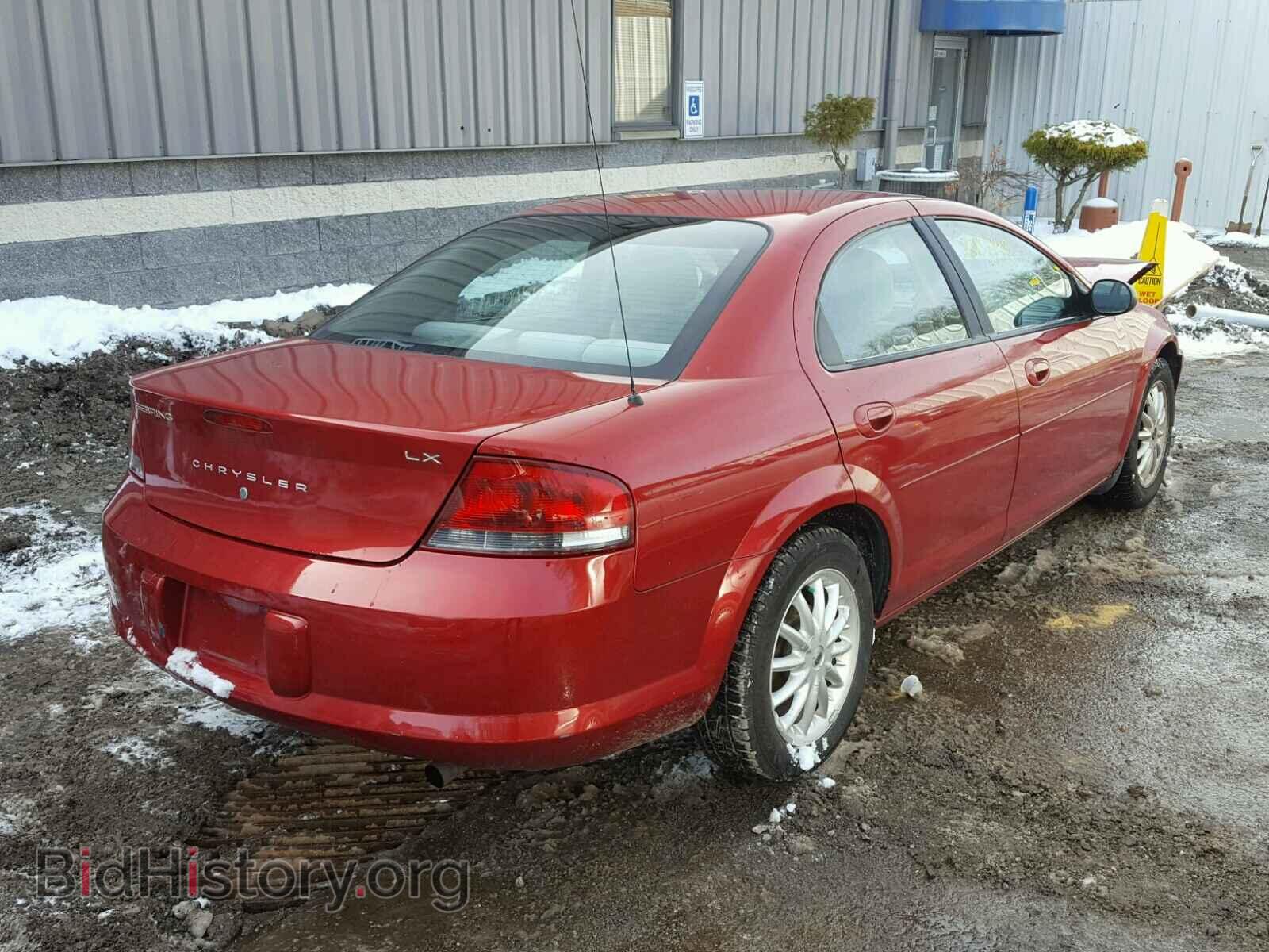 2003 CHRYSLER SEBRING - VIN: 1C3EL46X93N561012 - Фото 4