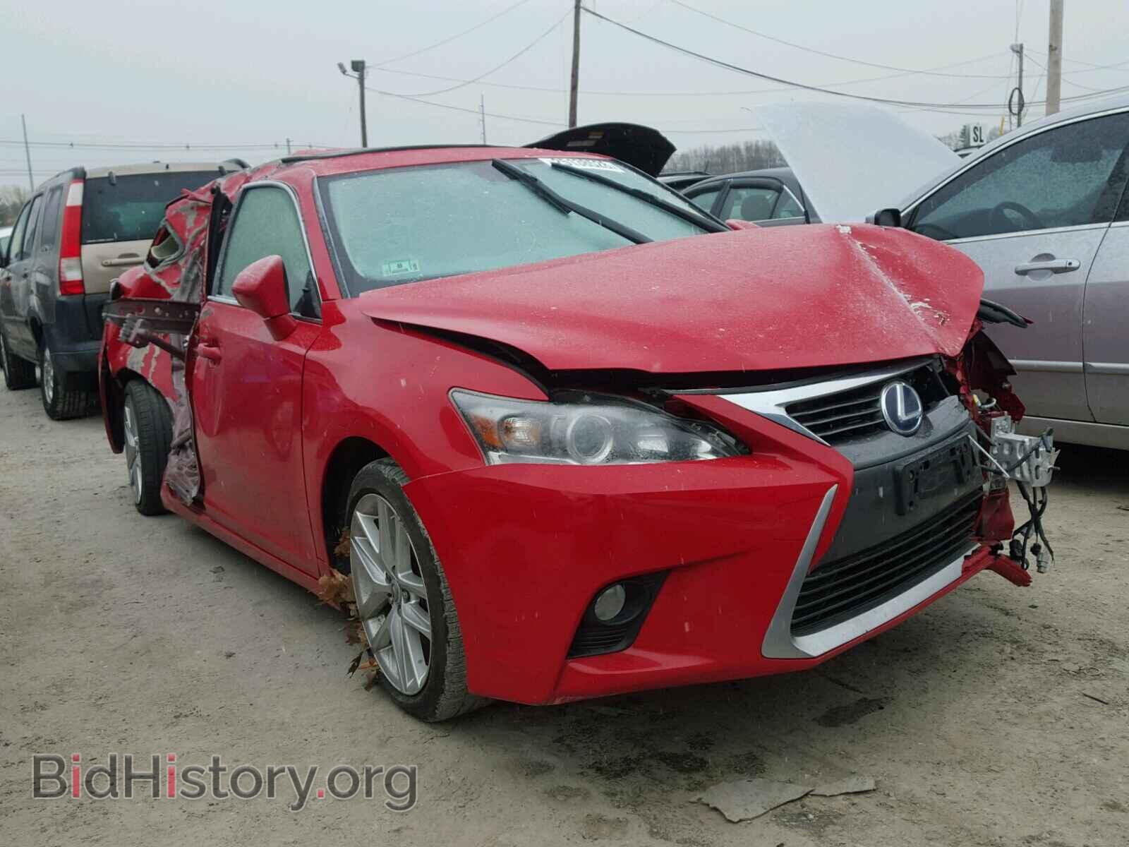 Photo JTHKD5BH0E2173864 - LEXUS CT 200 2014