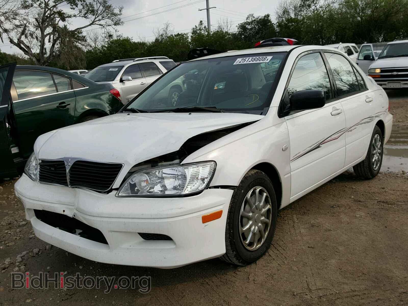 2003 MITSUBISHI LANCER - VIN: JA3AJ26E43U082827 - Фото 2