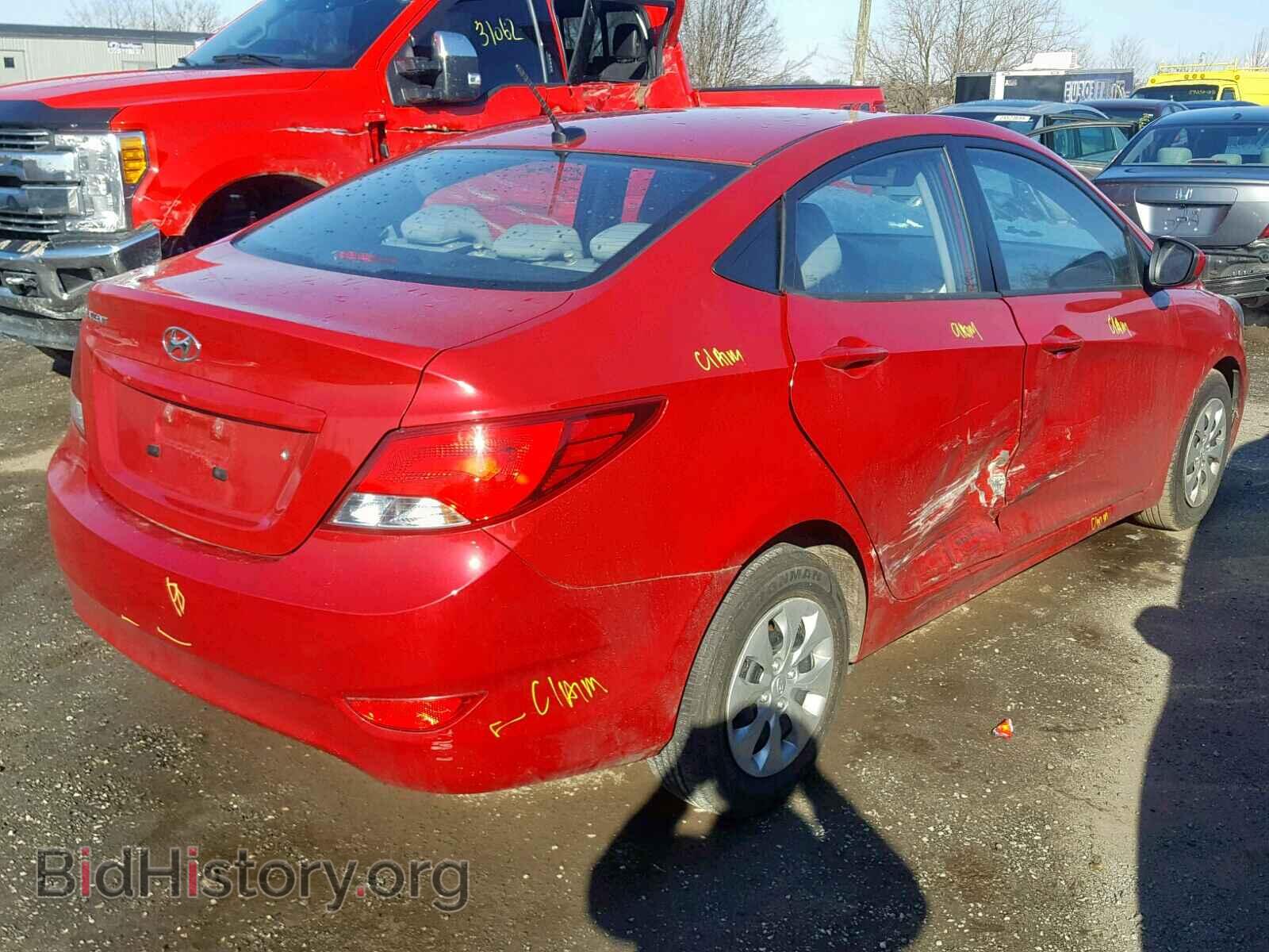 2015 HYUNDAI ACCENT - VIN: KMHCT4AE7FU873375 - Фото 4