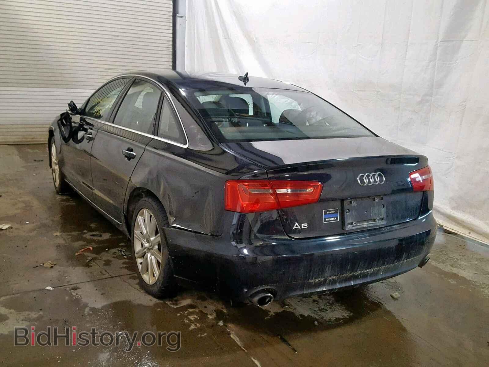 2014 AUDI A6 - VIN: WAUGFAFCXEN126670 - Фото 3