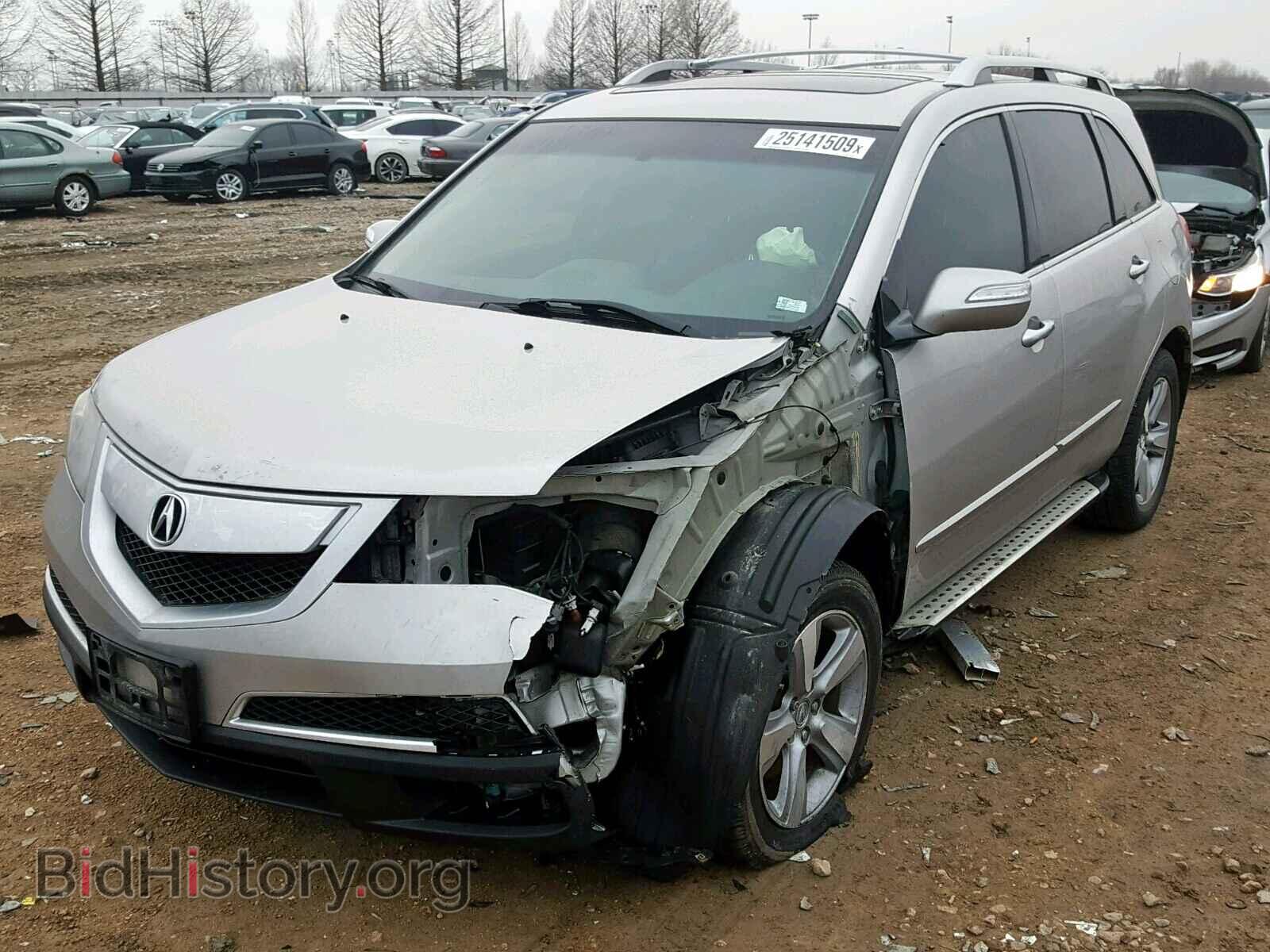 2011 ACURA MDX - VIN: 2HNYD2H63BH521492 - Фото 2