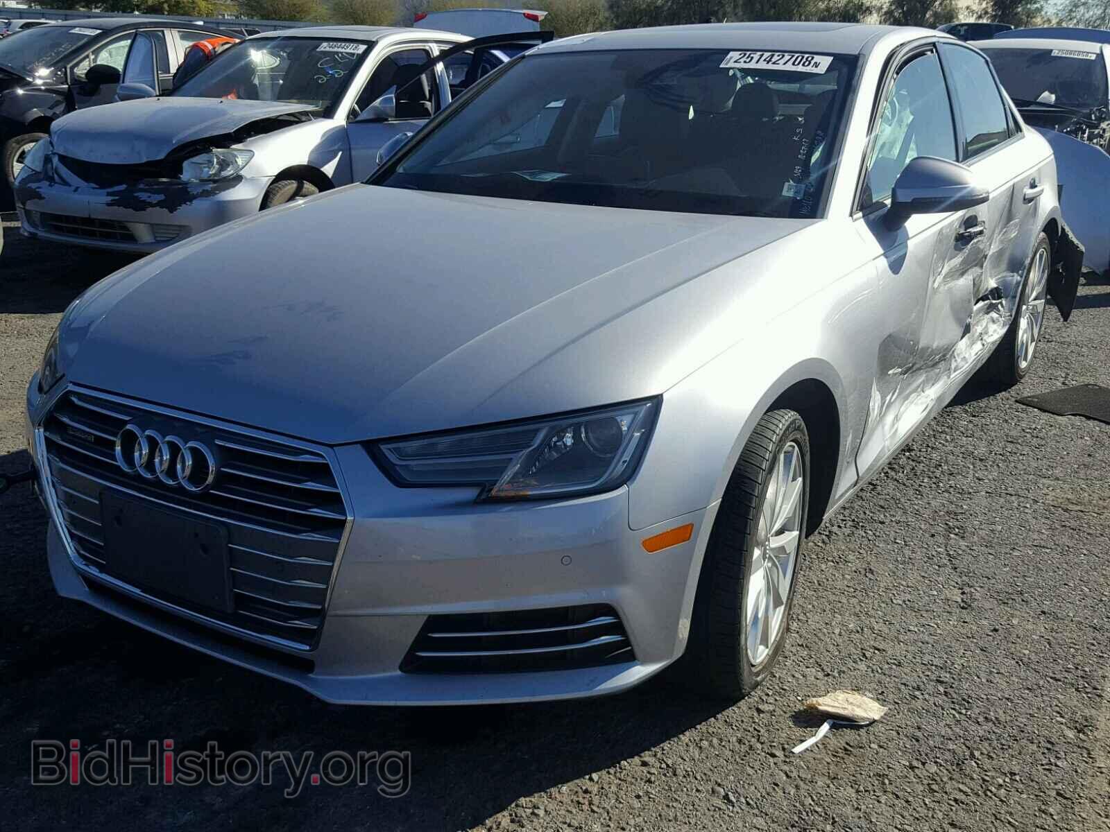 2017 AUDI A4 - VIN: WAUANAF40HN002087 - Фото 2