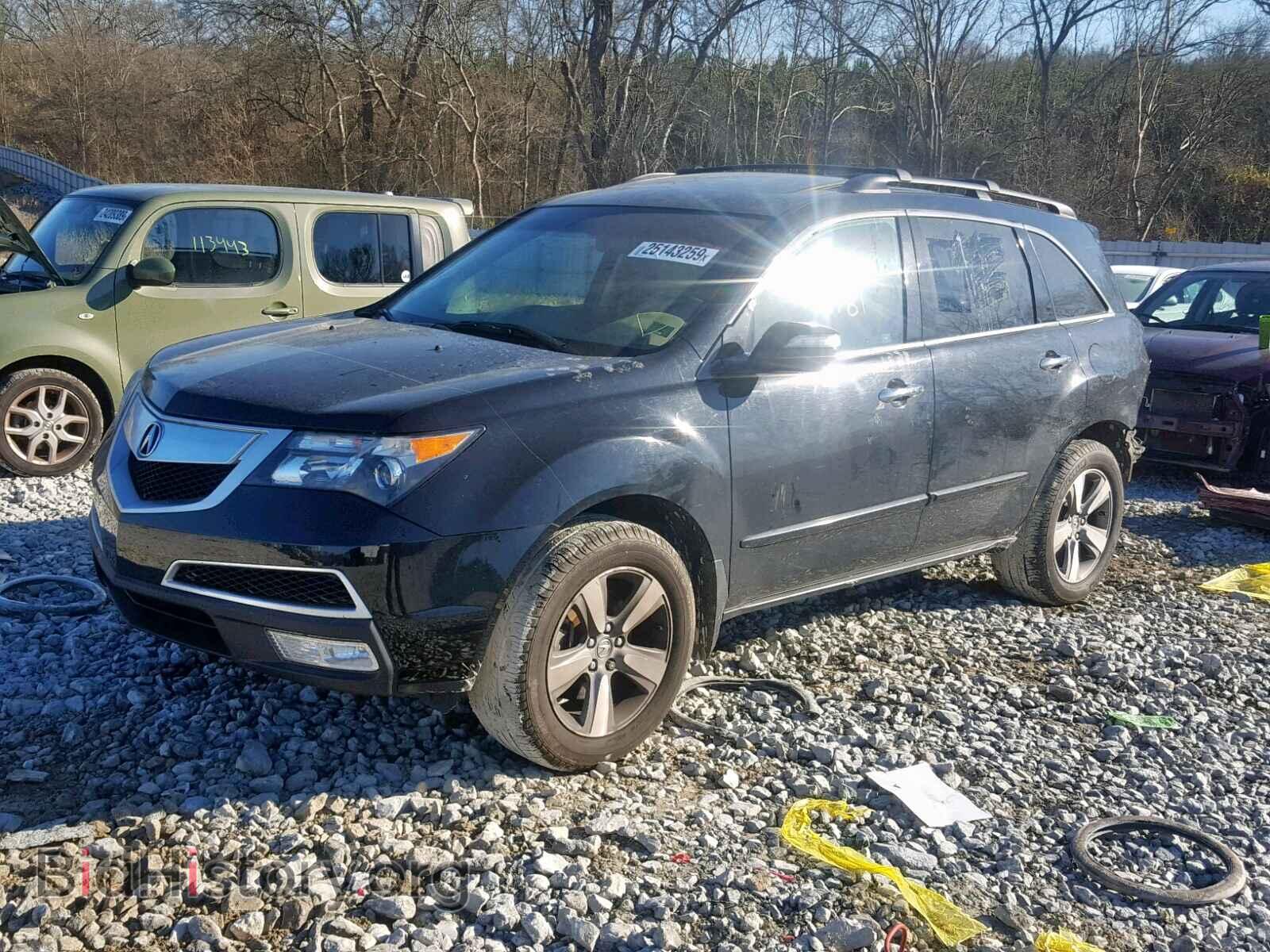 2011 ACURA MDX - VIN: 2HNYD2H41BH531601 - Фото 2