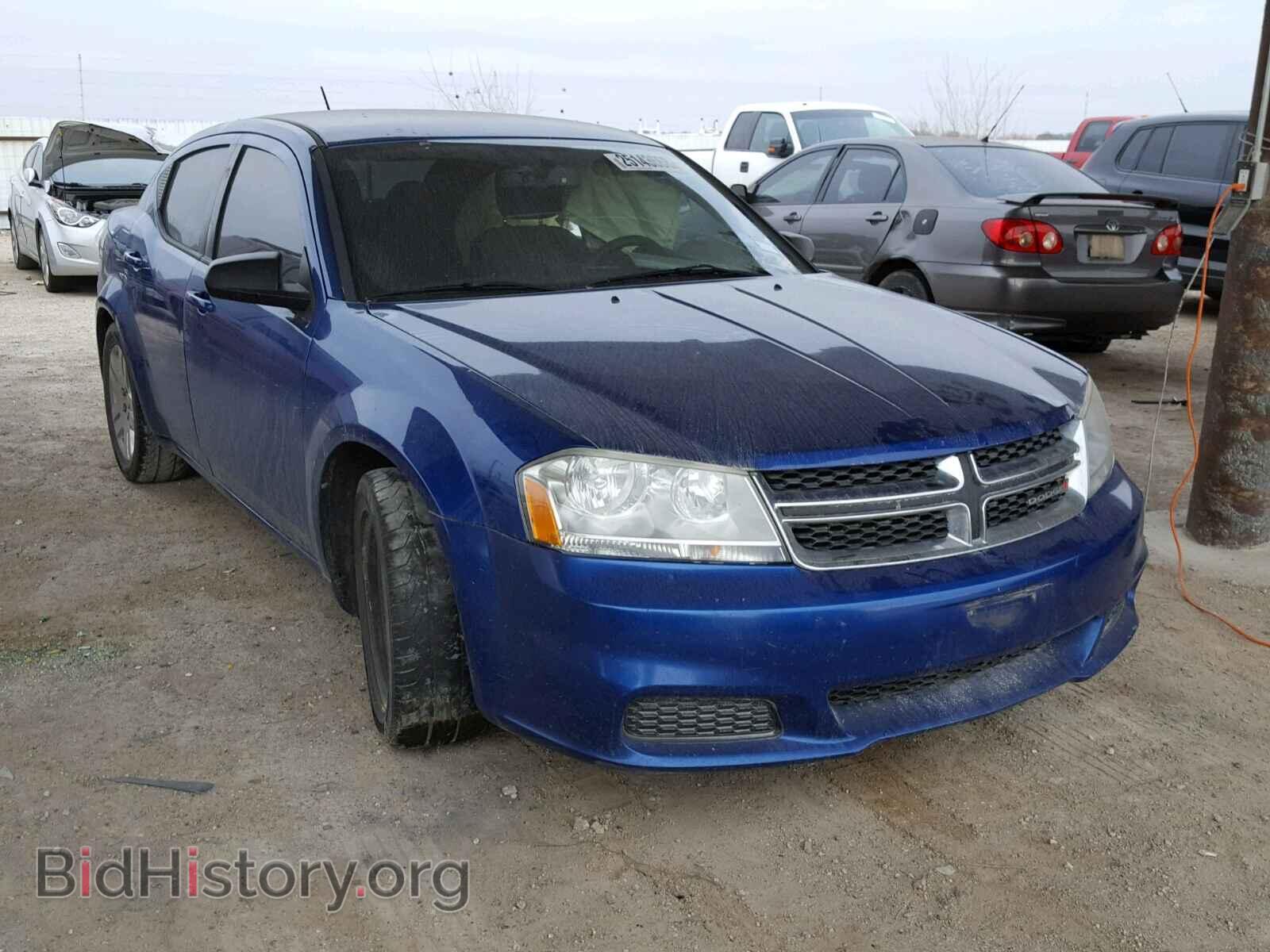 Фотография 1C3CDZAB4DN650498 - DODGE AVENGER 2013