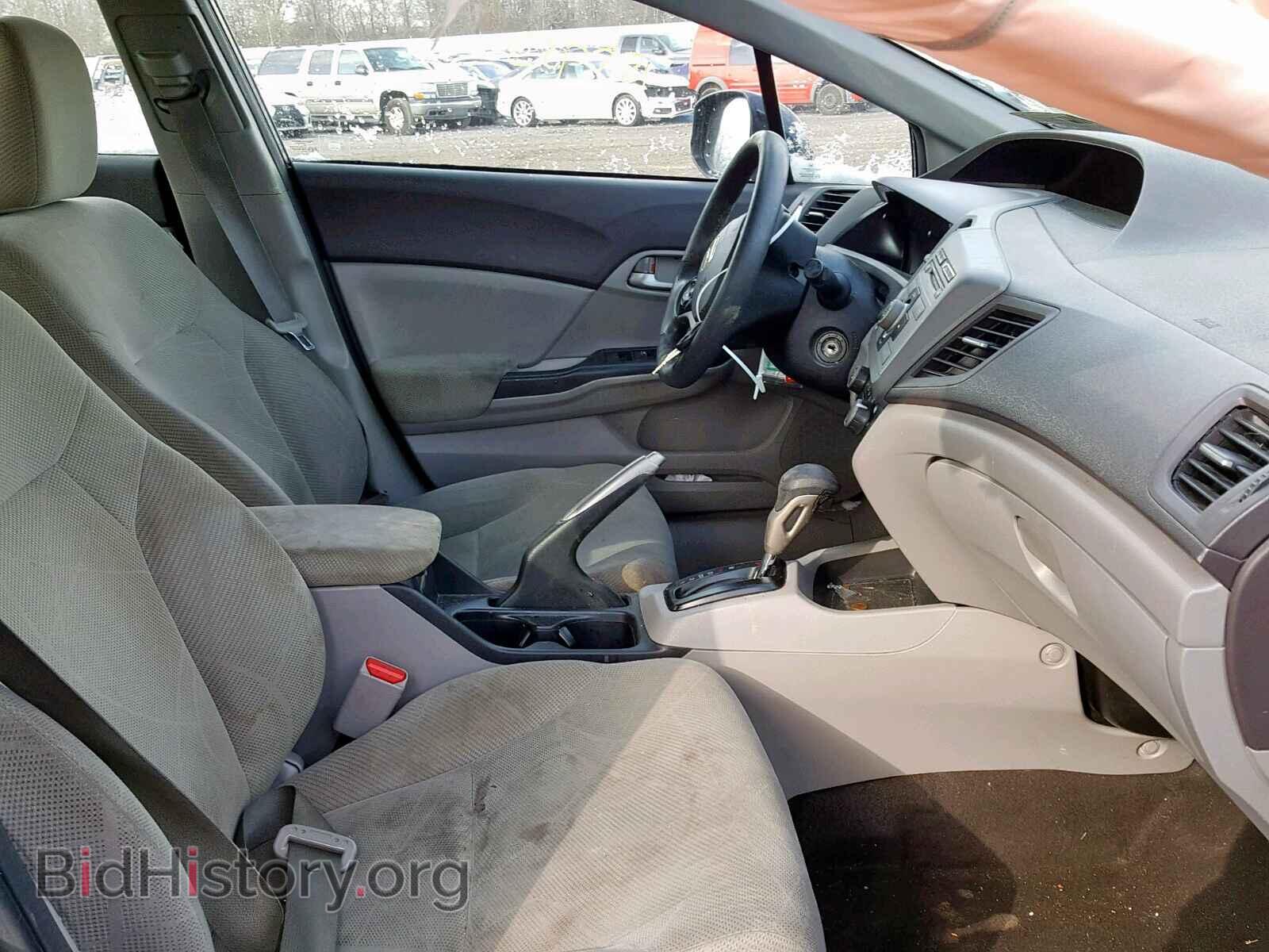 2012 HONDA CIVIC LX - VIN: 2HGFB2F54CH302086 - Фото 5