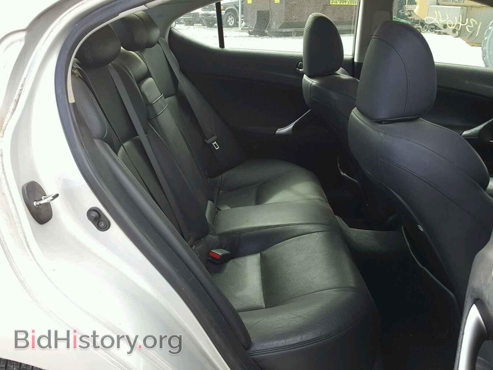 2007 LEXUS IS250 - VIN: JTHCK262372010563 - Фото 6