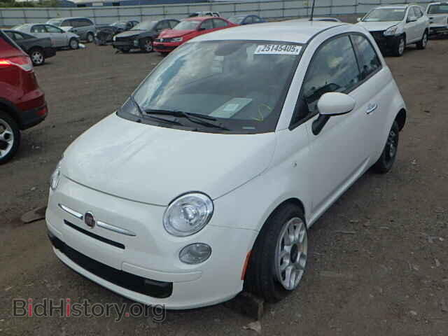 2015 FIAT 500 - VIN: 3C3CFFAR3FT549882 - Фото 2