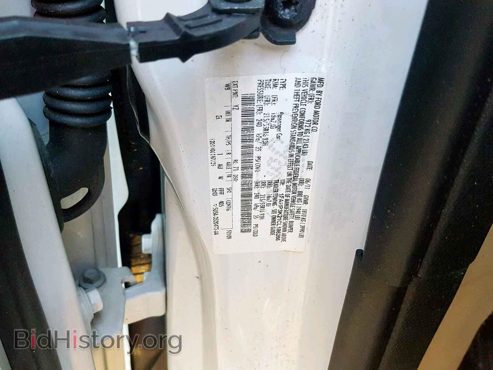 2012 FORD FOCUS SE - VIN: 1FAHP3K21CL186266 - Фото 10