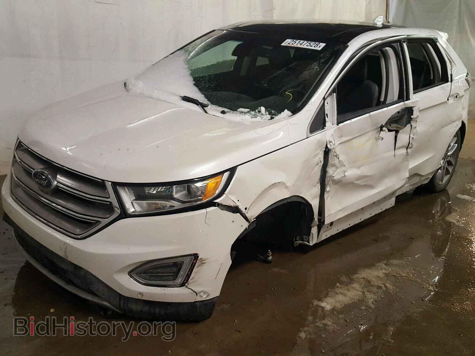 2015 FORD EDGE - VIN: 2FMPK4K90FBC38509 - Фото 2