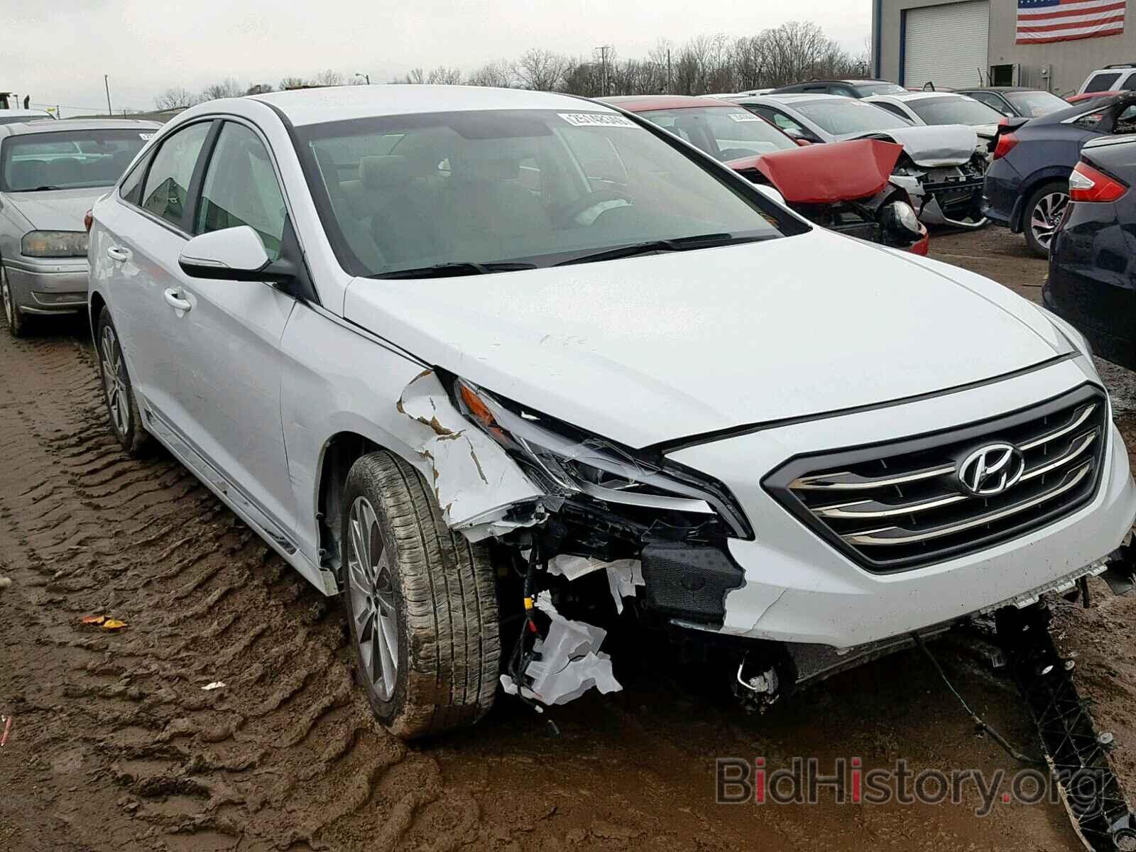 Photo 5NPE34AF2HH503289 - HYUNDAI SONATA 2017