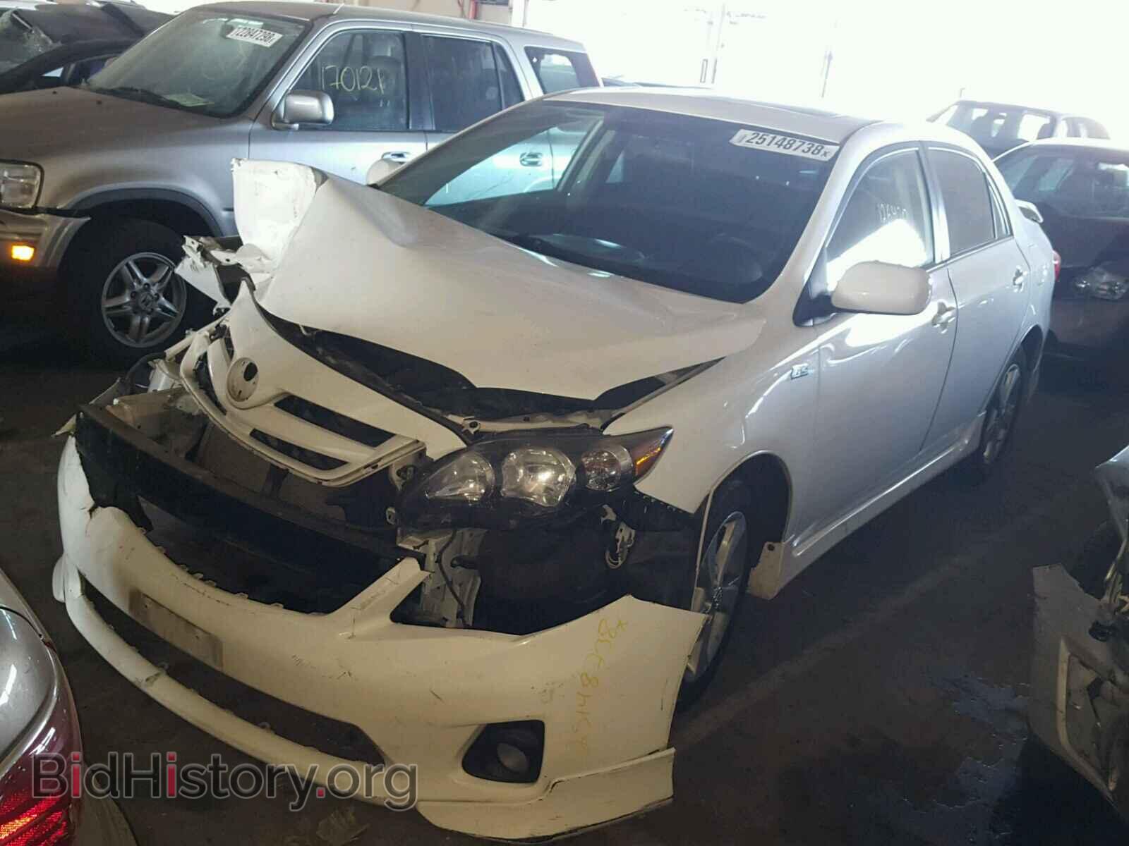2011 TOYOTA COROLLA BA - VIN: 2T1BU4EE1BC617716 - Фото 2