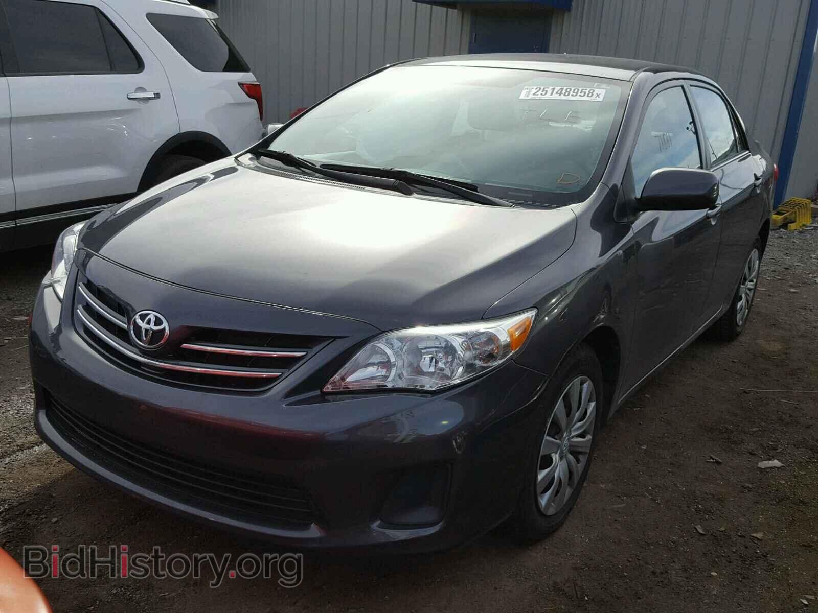 2013 TOYOTA COROLLA BA - VIN: 2T1BU4EE1DC049373 - Фото 2