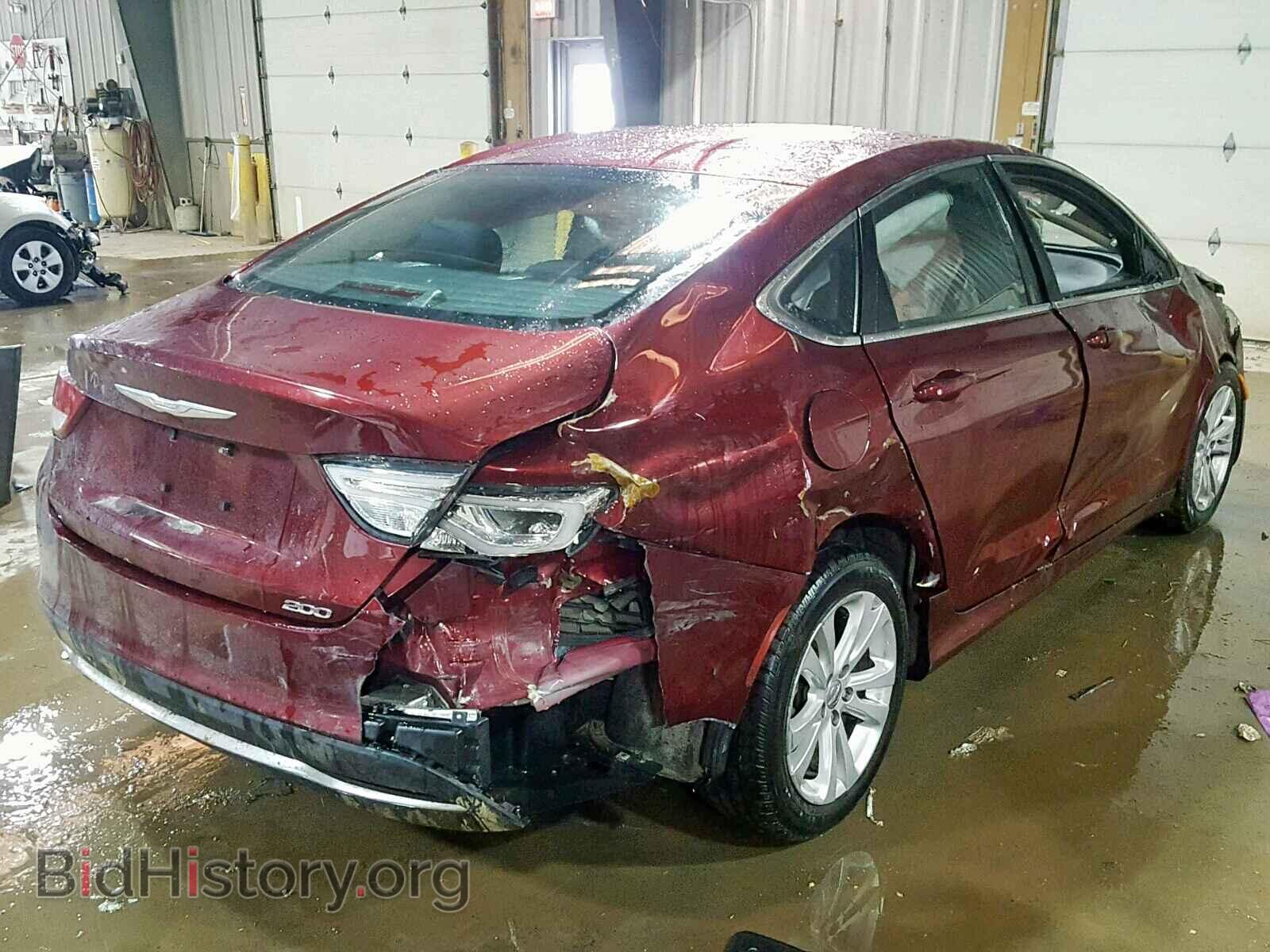 2015 CHRYSLER 200 - VIN: 1C3CCCAB6FN748306 - Фото 4