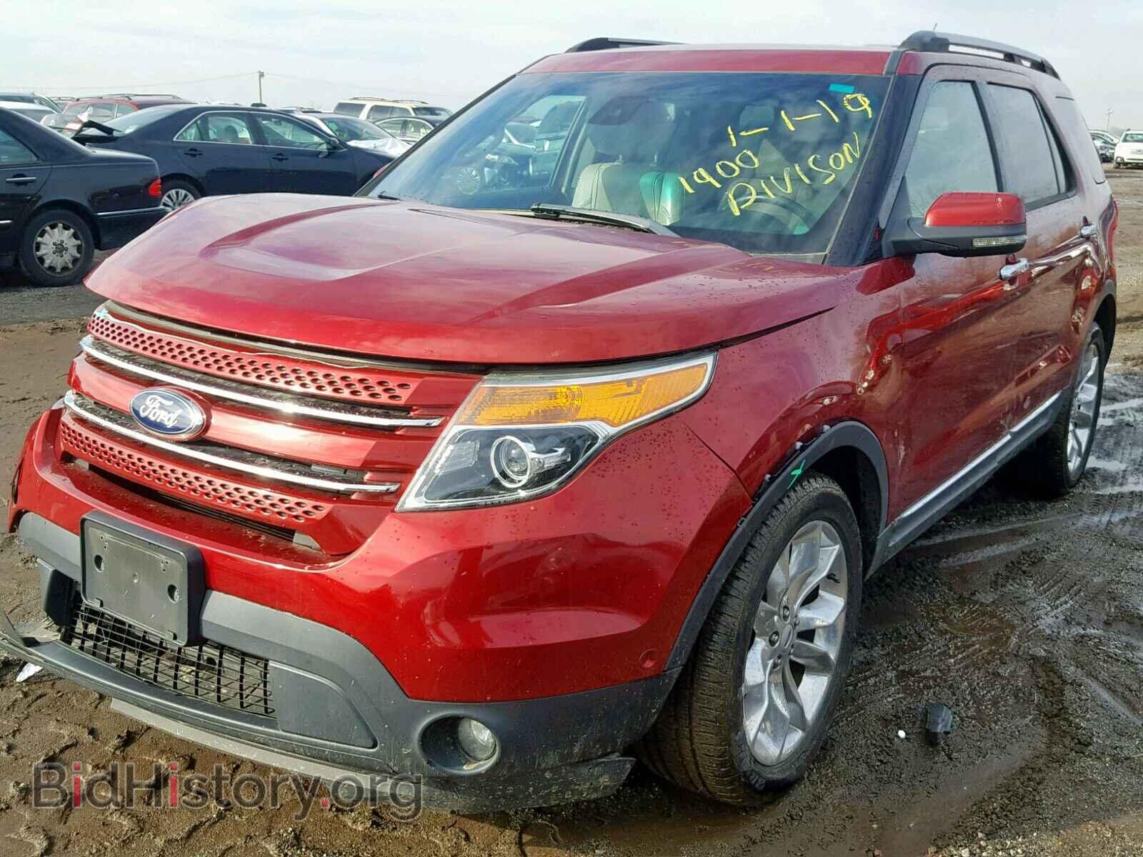 2013 FORD EXPLORER L - VIN: 1FM5K8F85DGA29496 - Photo 2