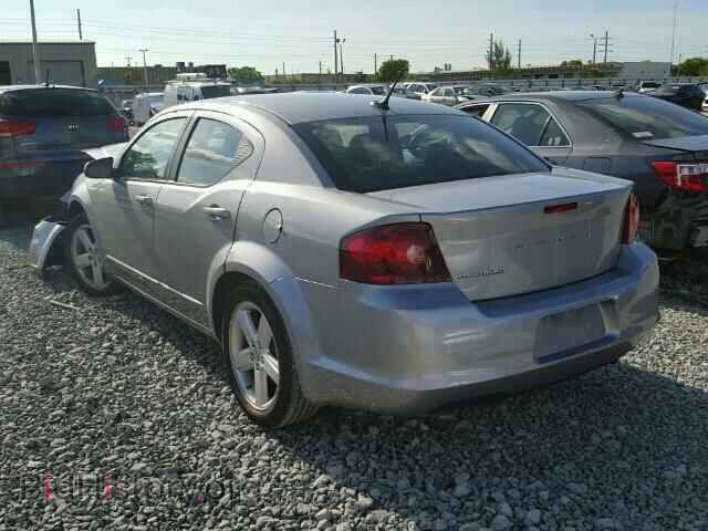 2013 DODGE AVENGER - VIN: 1C3CDZAB5DN712880 - Фото 3