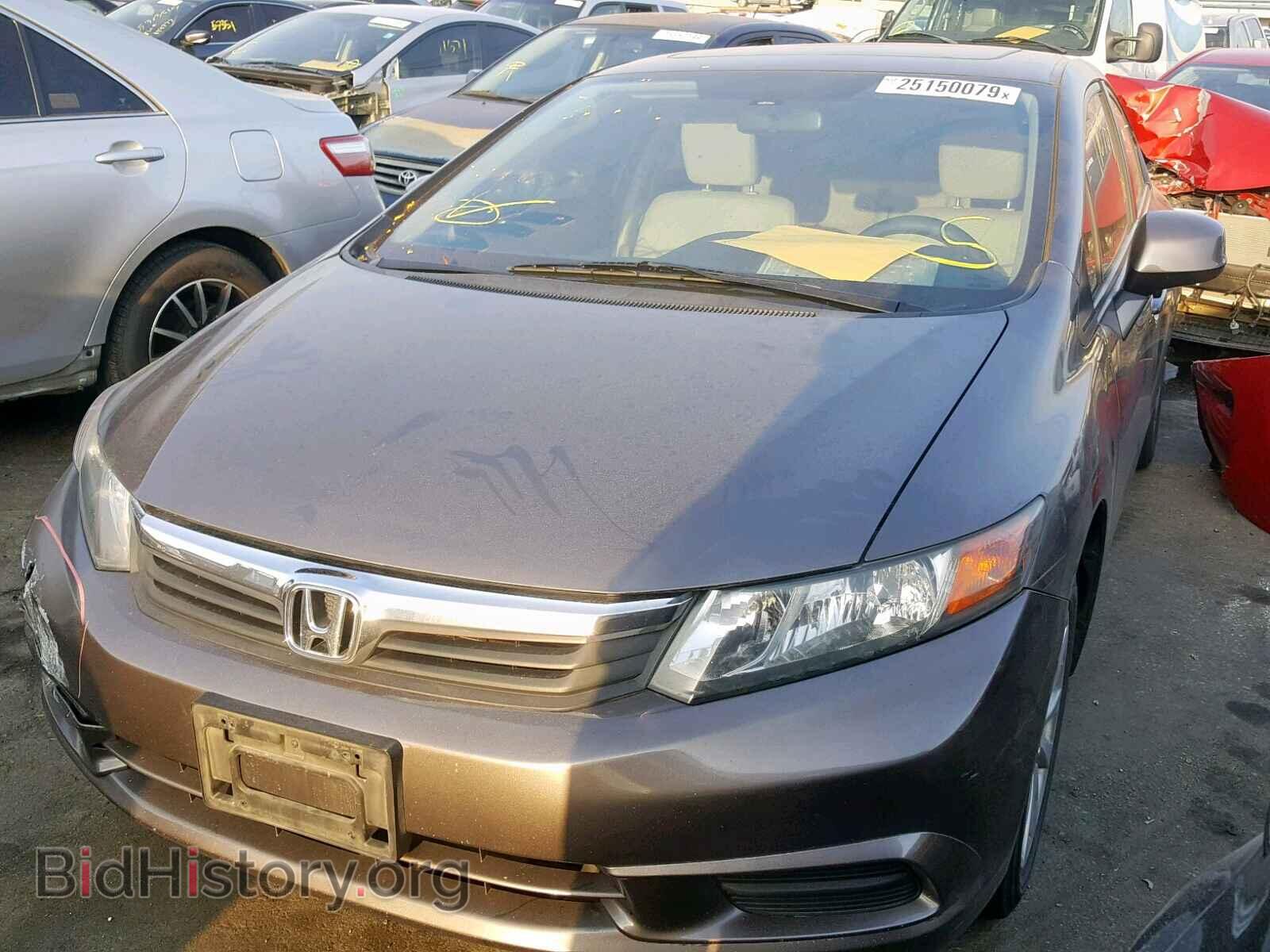 2012 HONDA CIVIC - VIN: 2HGFB2F86CH507029 - Фото 2