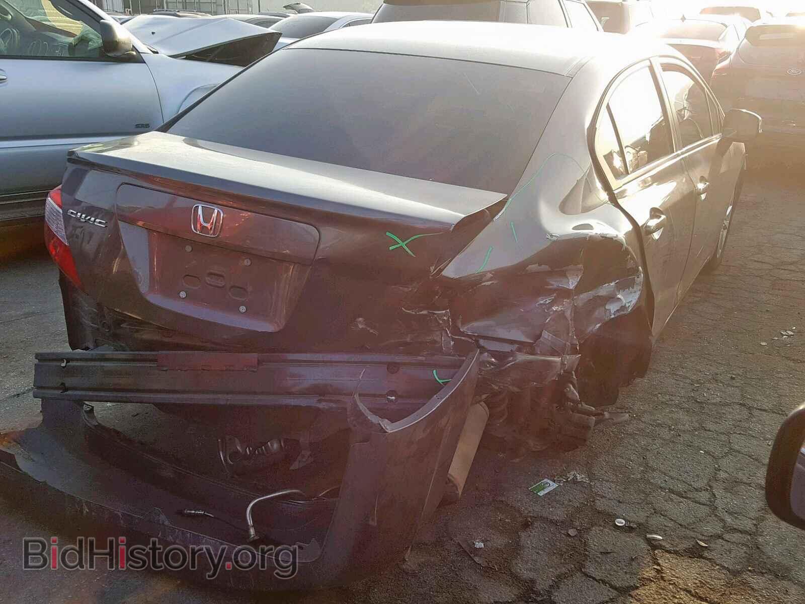2012 HONDA CIVIC - VIN: 2HGFB2F86CH507029 - Фото 4
