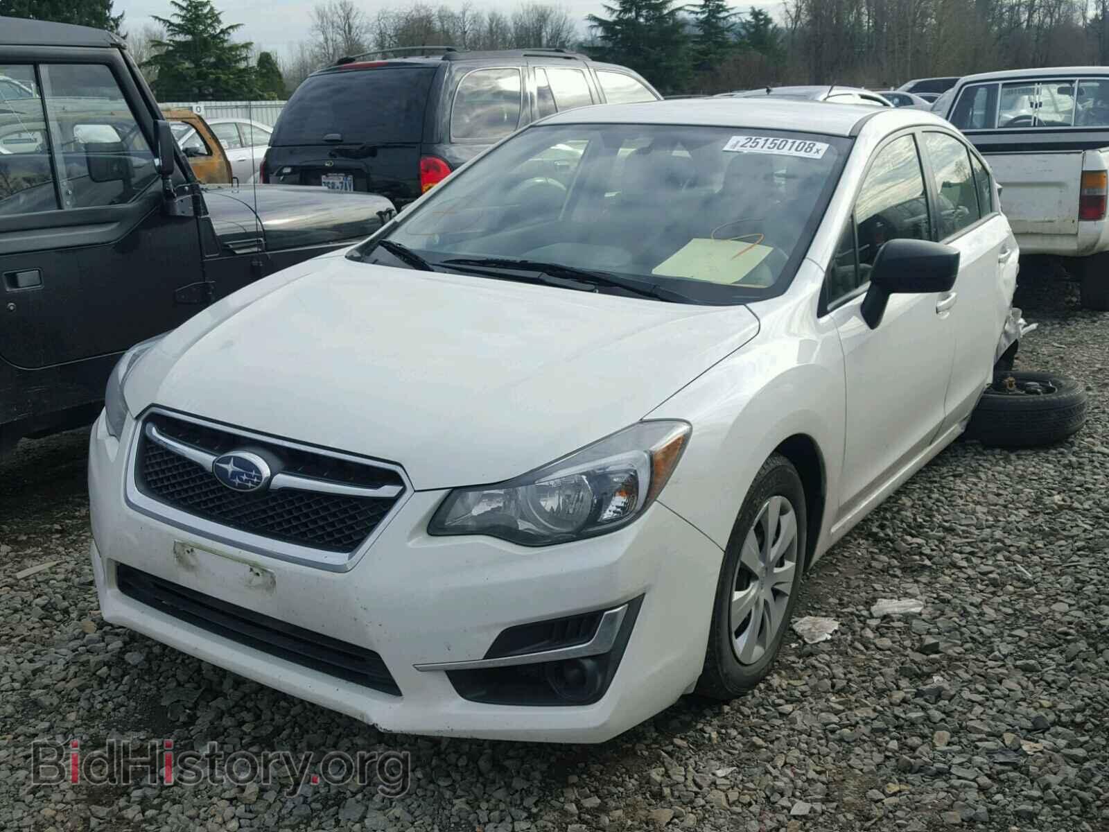 2016 SUBARU IMPREZA - VIN: JF1GJAA67GG018751 - Фото 2