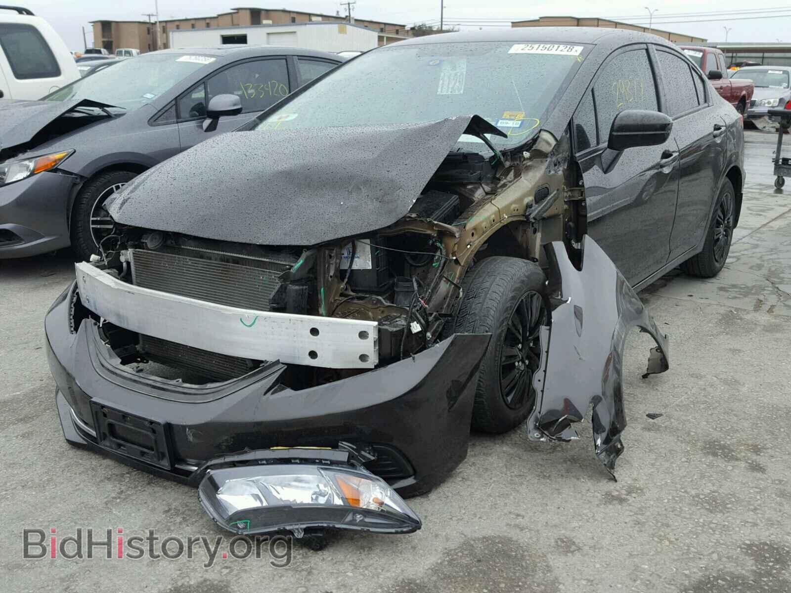 2014 HONDA CIVIC - VIN: 2HGFB2F51EH537824 - Фото 2