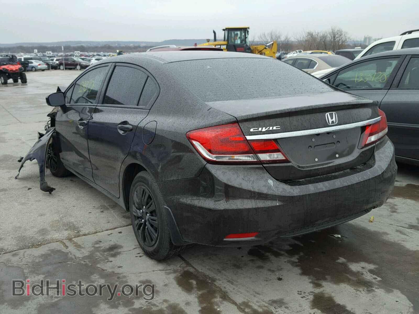 2014 HONDA CIVIC - VIN: 2HGFB2F51EH537824 - Фото 3