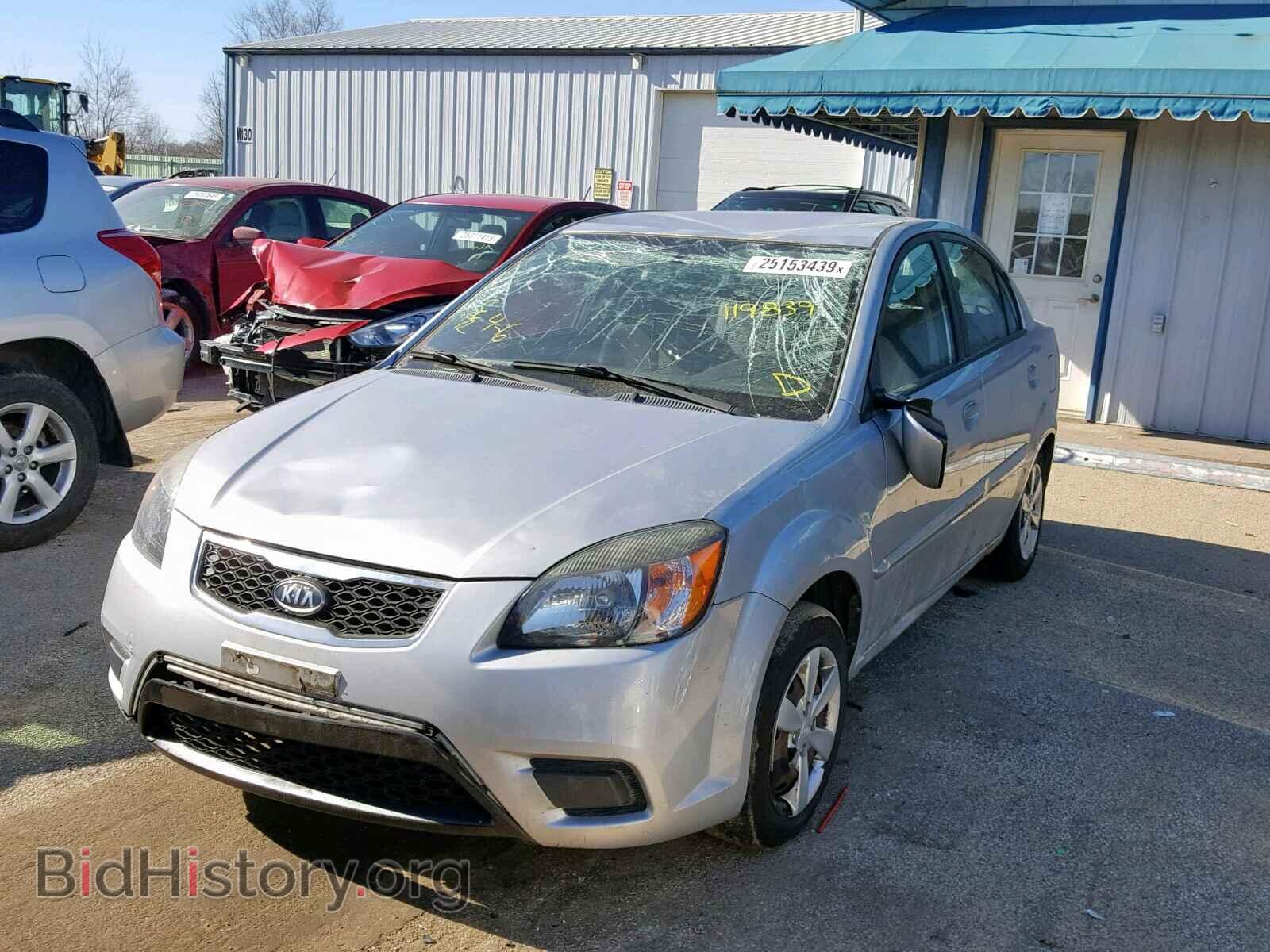 2011 KIA RIO BASE - VIN: KNADH4A31B6927550 - Фото 2