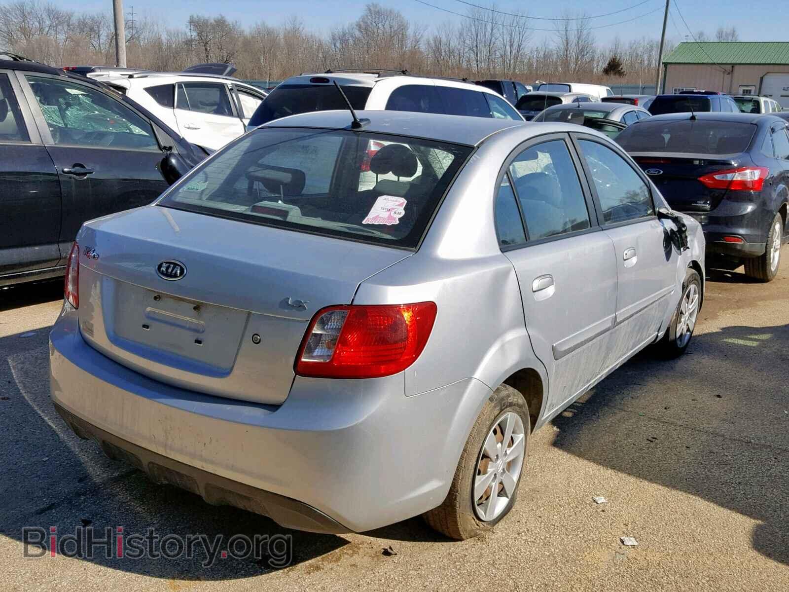 2011 KIA RIO BASE - VIN: KNADH4A31B6927550 - Фото 4
