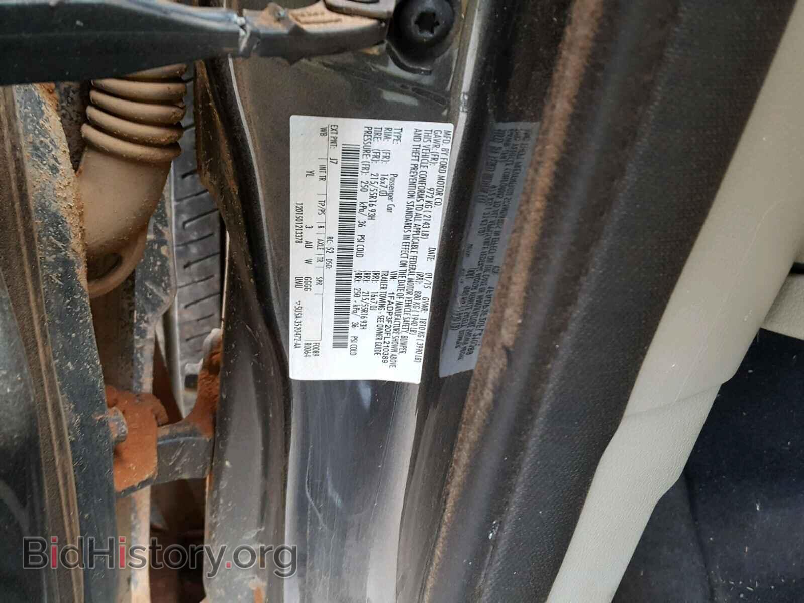 2015 FORD FOCUS - VIN: 1FADP3F20FL210389 - Photo 10