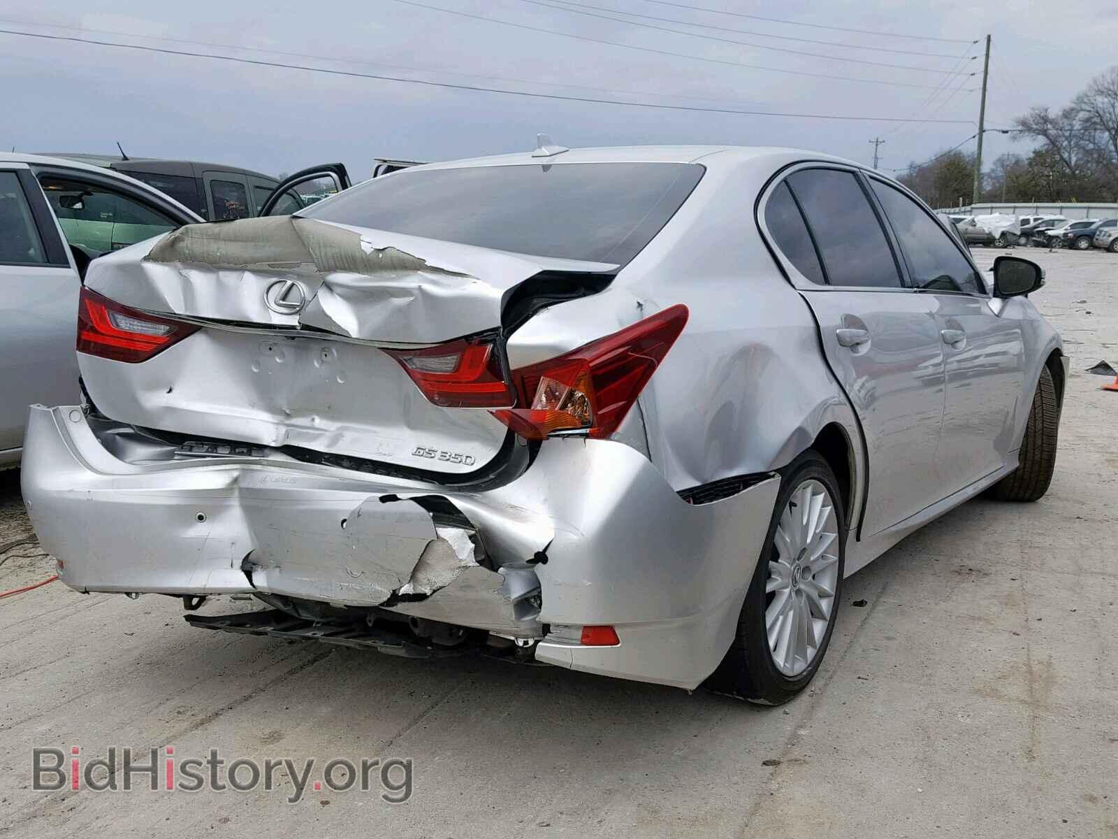2013 LEXUS GS350 - VIN: JTHBE1BL9D5022464 - Фото 4