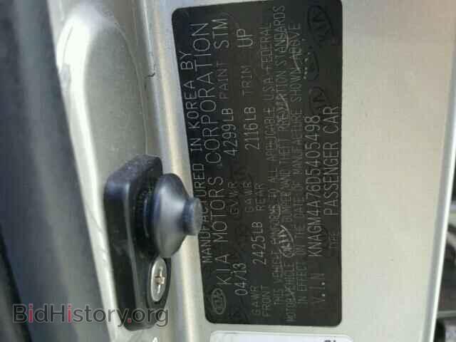 2013 KIA OPTIMA - VIN: KNAGM4A76D5405498 - Photo 10
