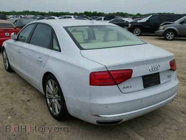 2014 AUDI A8 - VIN: WAUR2AFD1EN005880 - Фото 3
